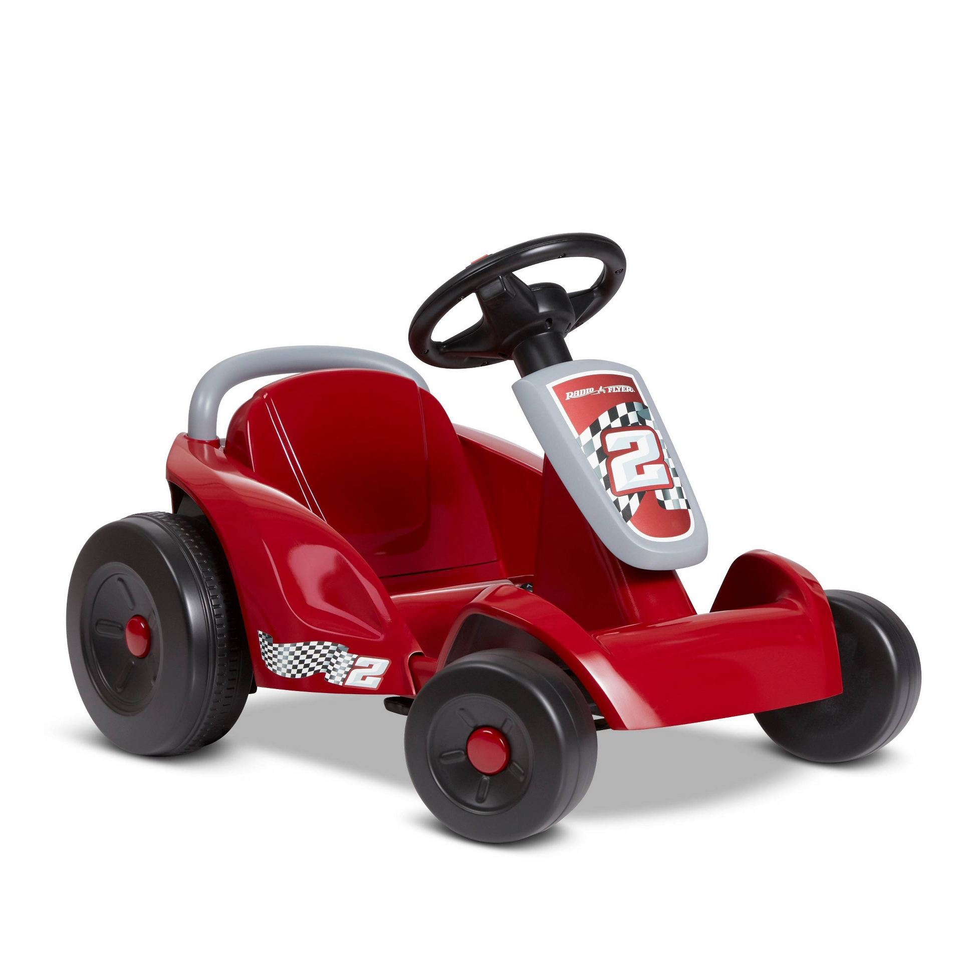 Radio Flyer Grow Kart 6V Powered Ride-On Toy