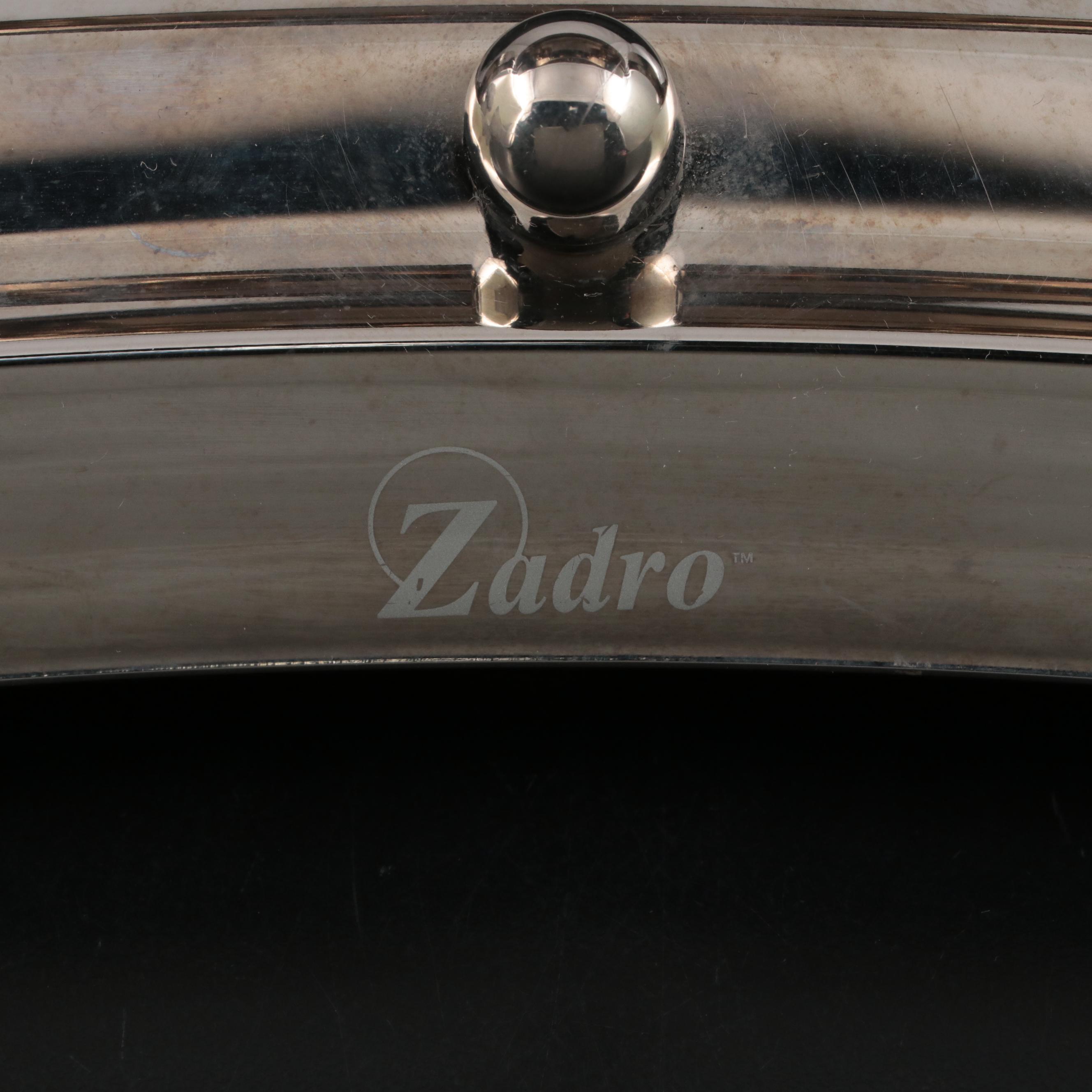 Zadro Dimmable Make Up Mirror and Magnifier with Faux Roses in Vase