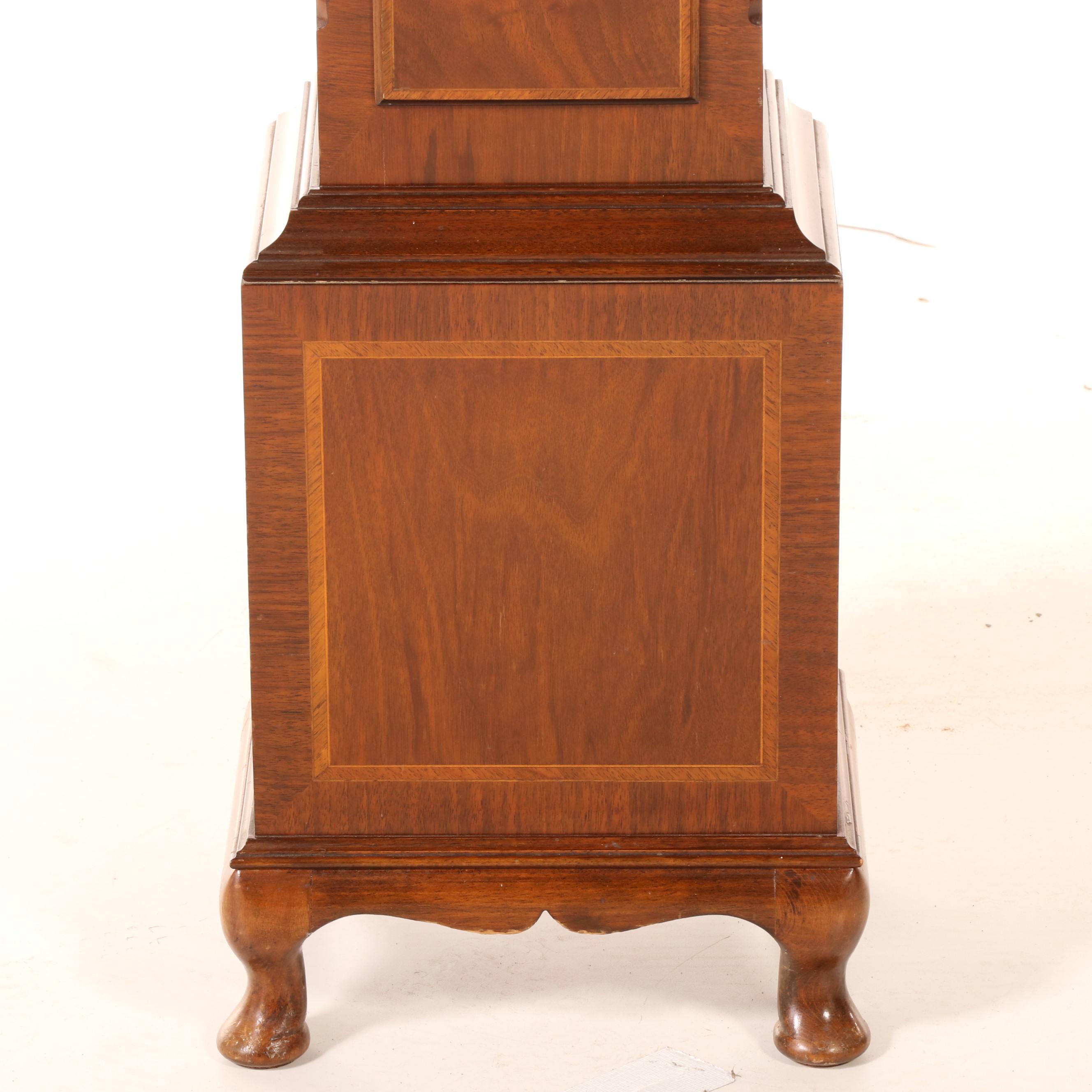 George III Style Walnut Grandmother Clock by Elliott of London