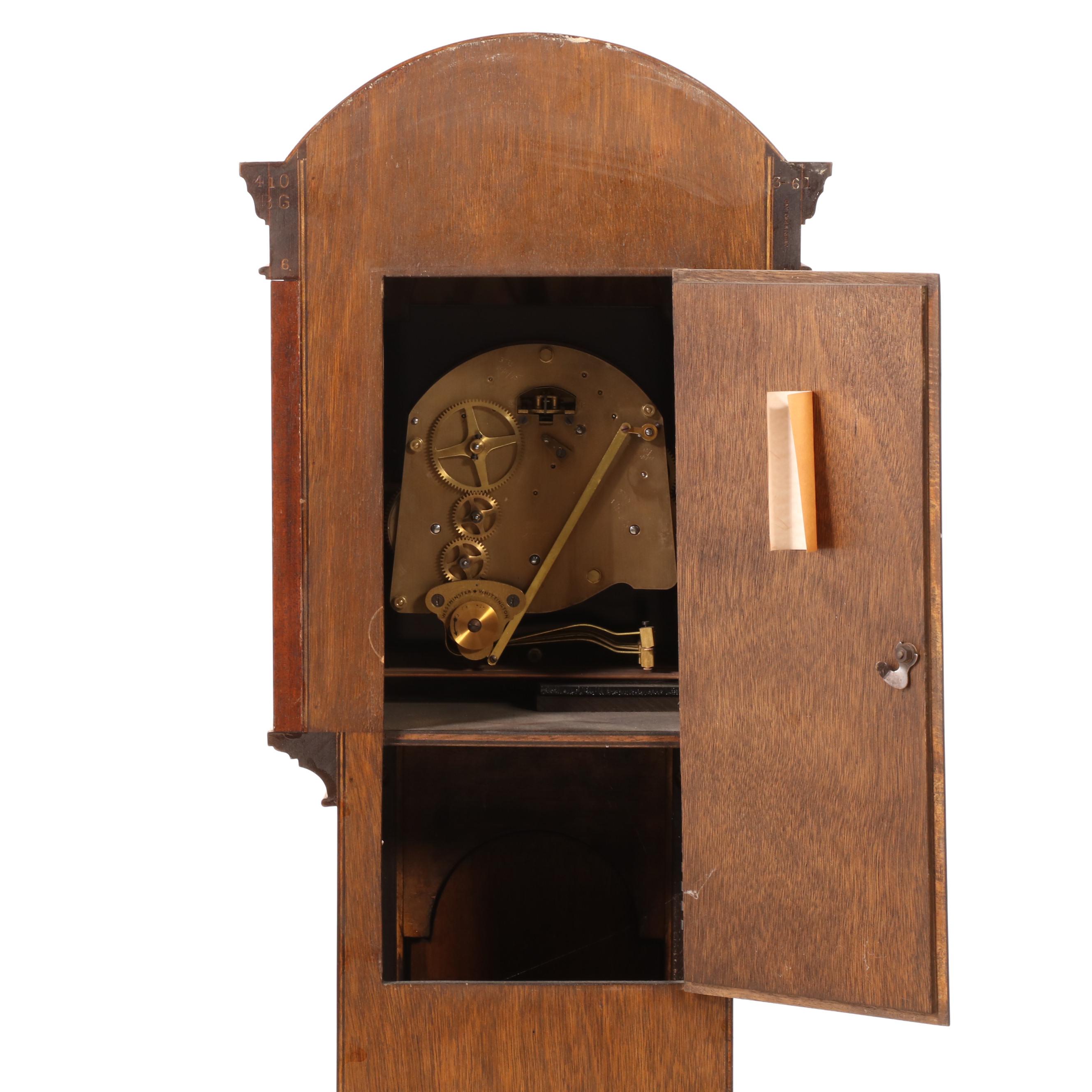 George III Style Walnut Grandmother Clock by Elliott of London