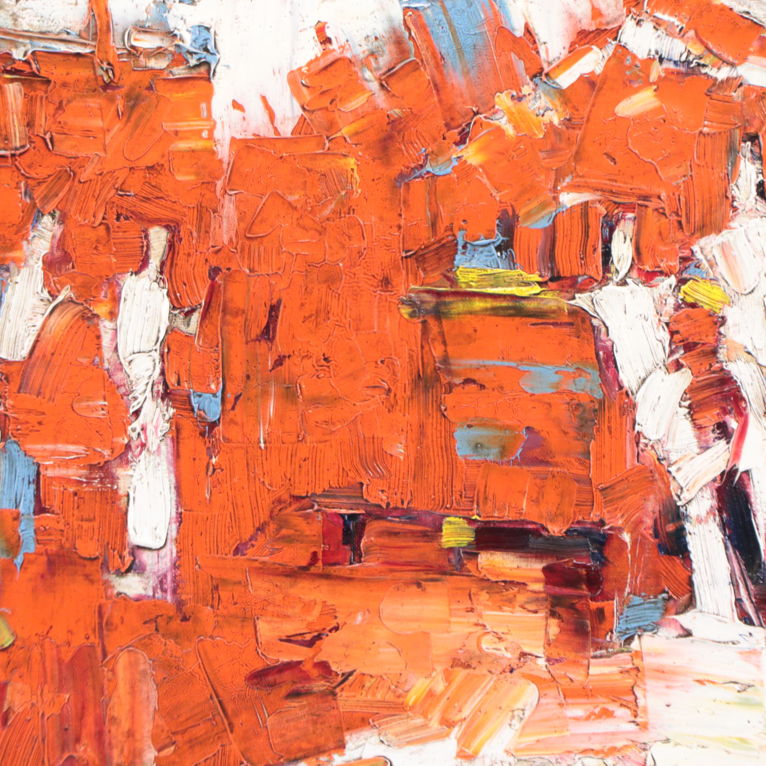 Serguei Novitchkov Oil Painting "Attraction," 2022