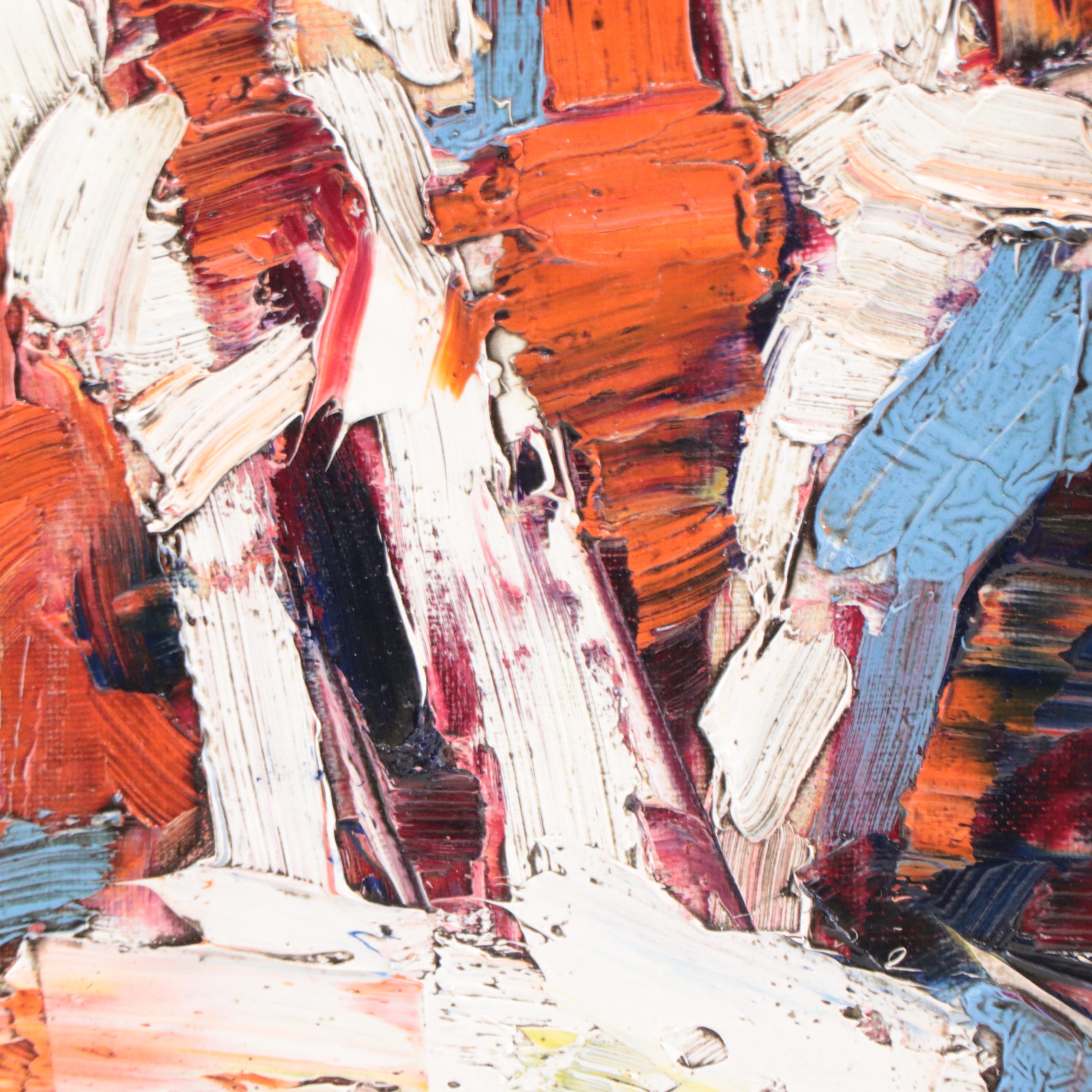 Serguei Novitchkov Oil Painting "Attraction," 2022