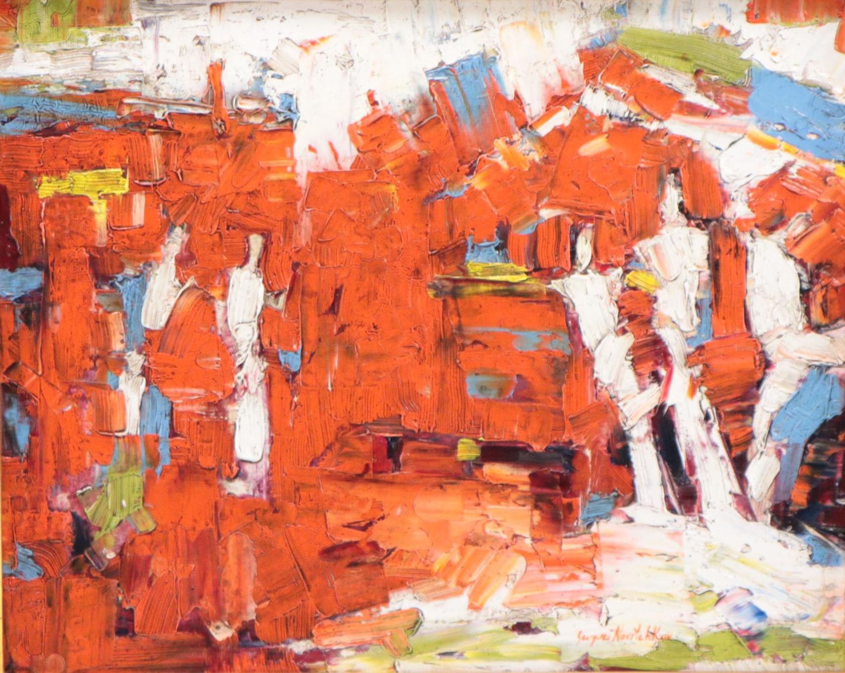 Serguei Novitchkov Oil Painting "Attraction," 2022