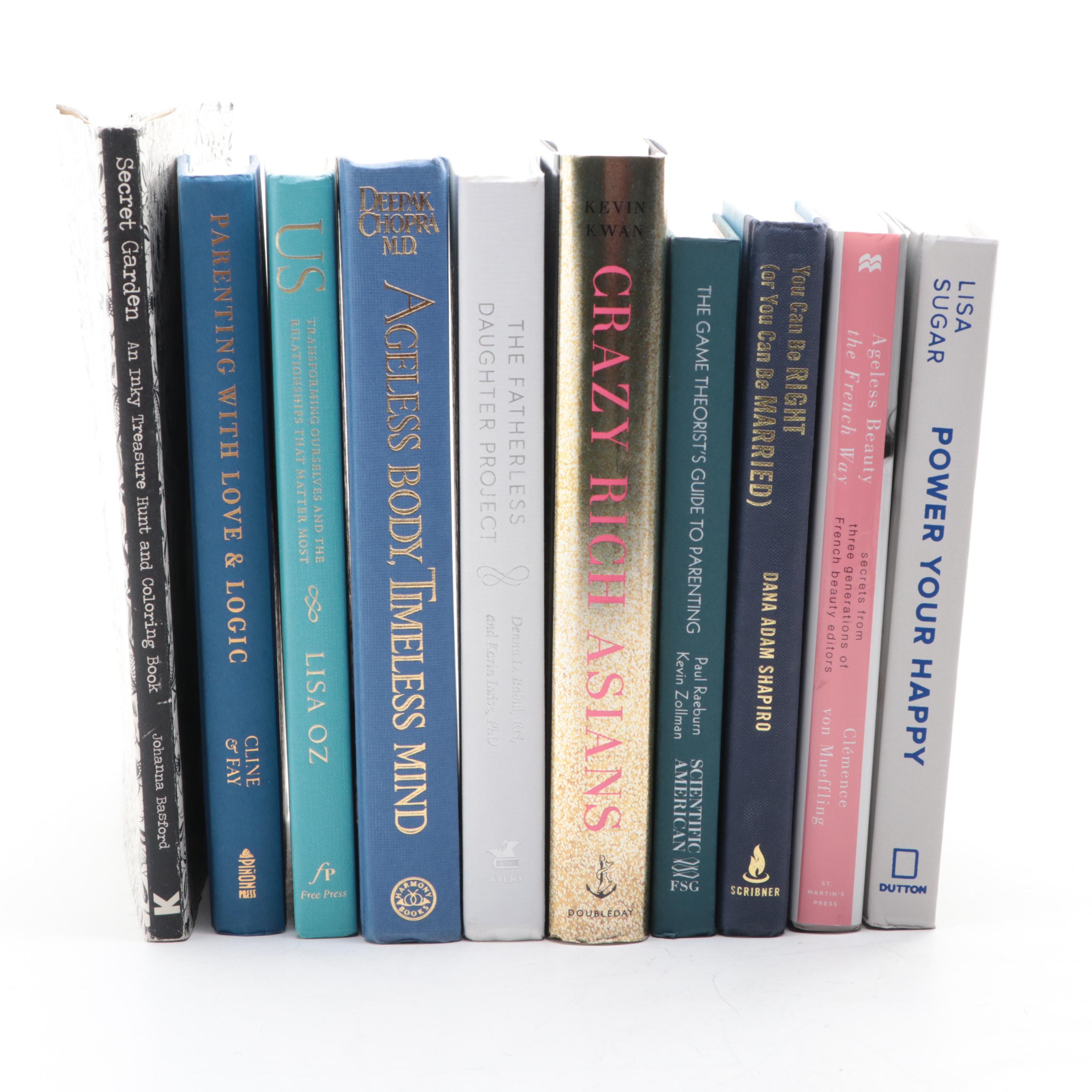 First Edition "Ageless Beauty the French Way" with More Nonfiction and Fiction