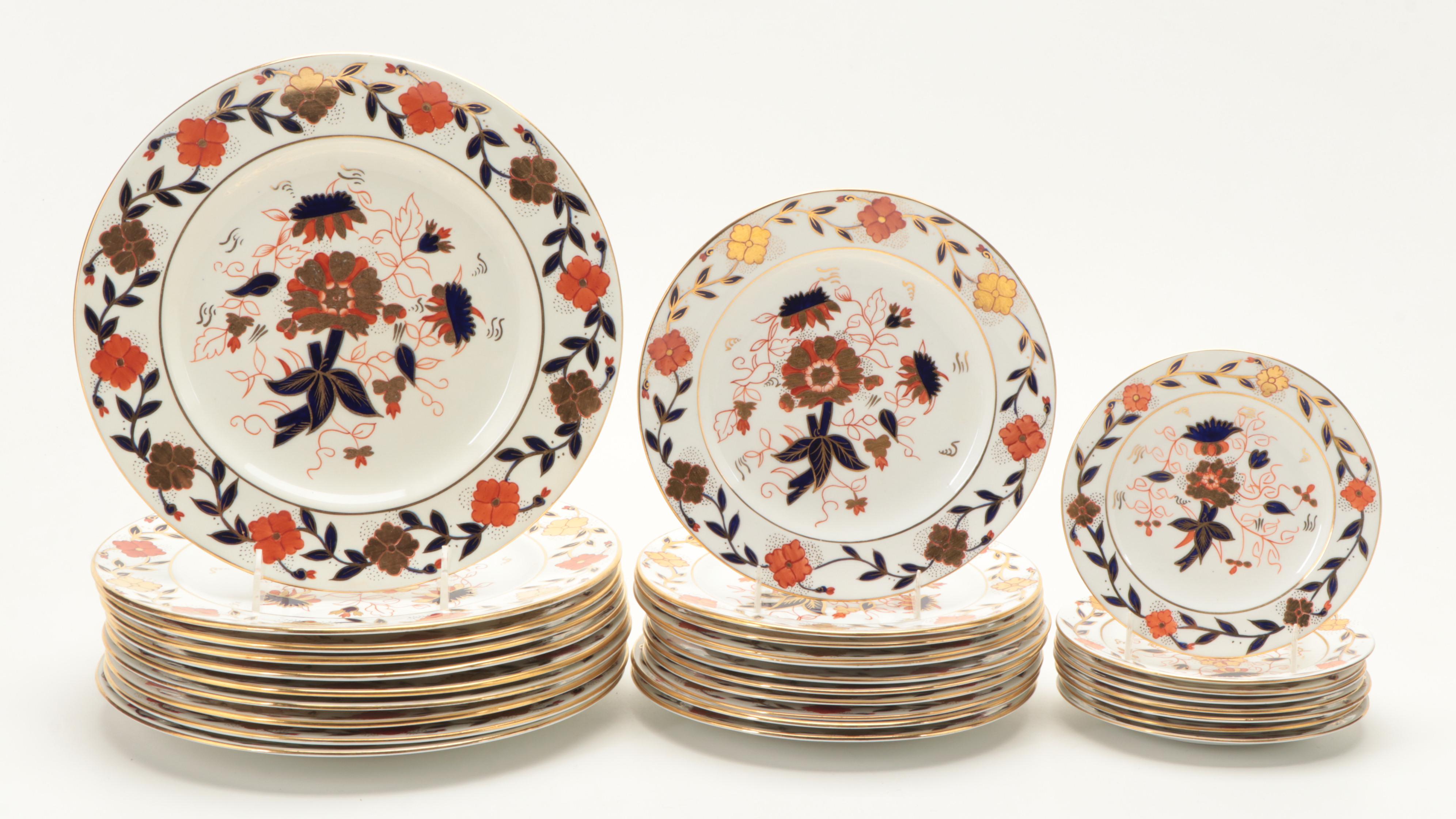 Royal Crown Derby "Asian Rose" Porcelain Dinnerware and Serveware