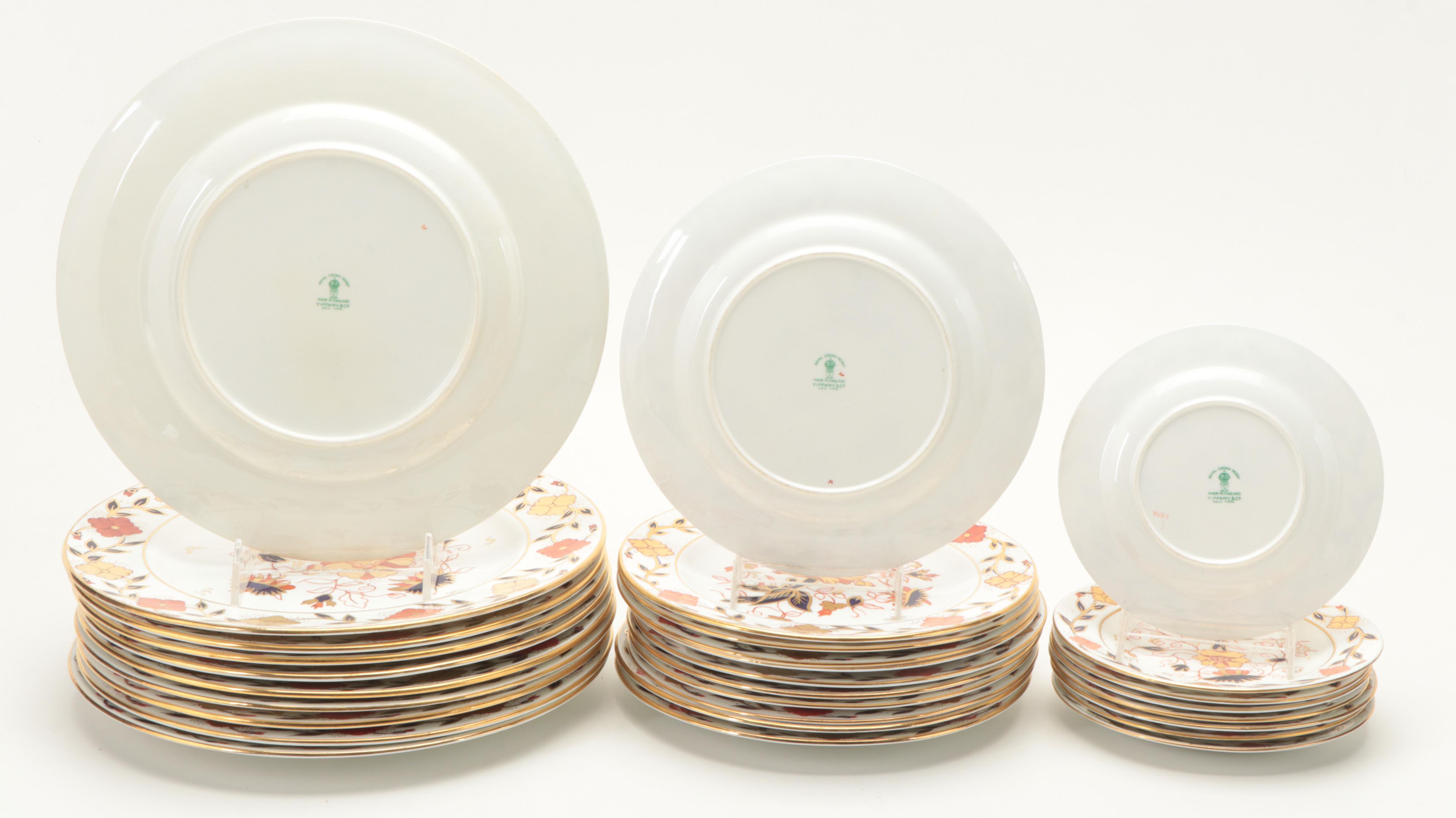 Royal Crown Derby "Asian Rose" Porcelain Dinnerware and Serveware