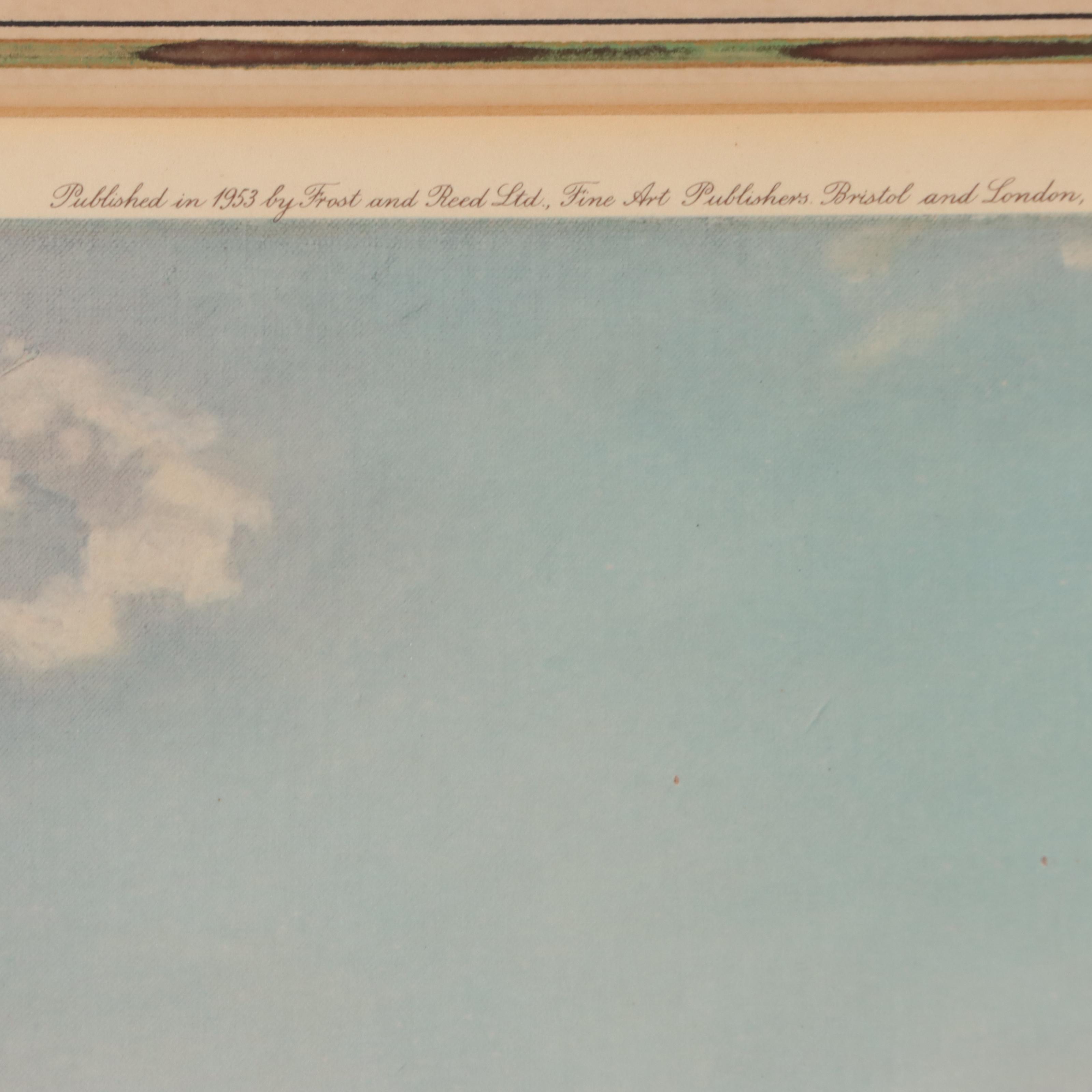 Sir Alfred James Munnings Collotype "Gypsy Life"