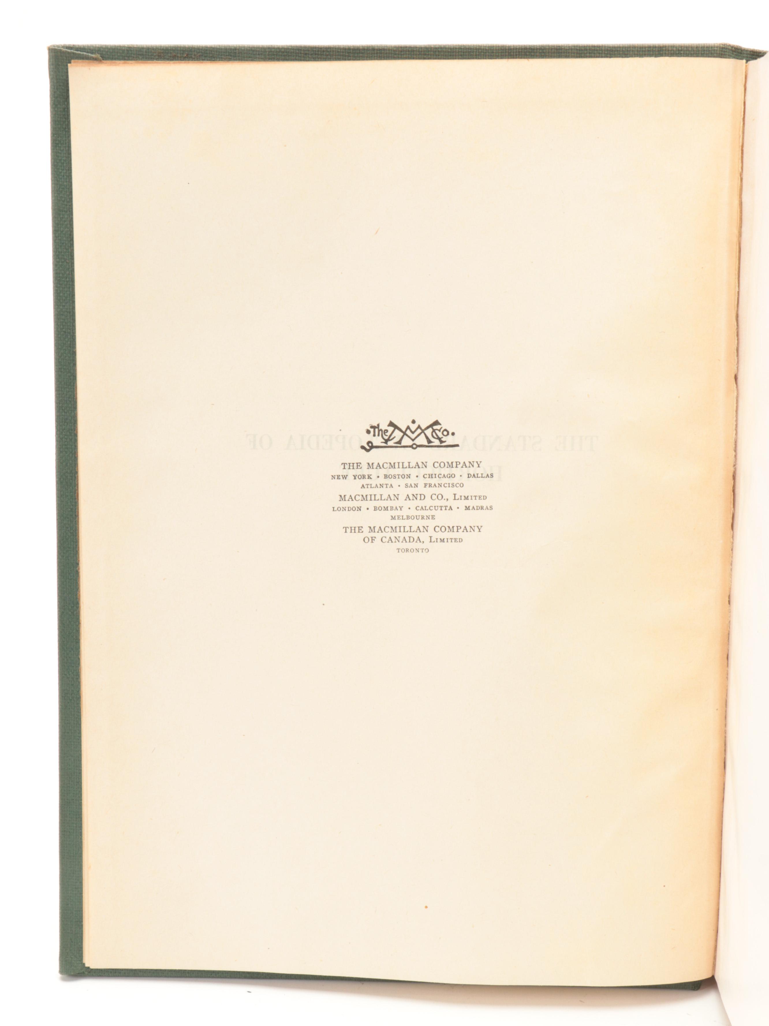 "The Standard Cyclopedia of Horticulture" Vols. I-III by L.H. Bailey