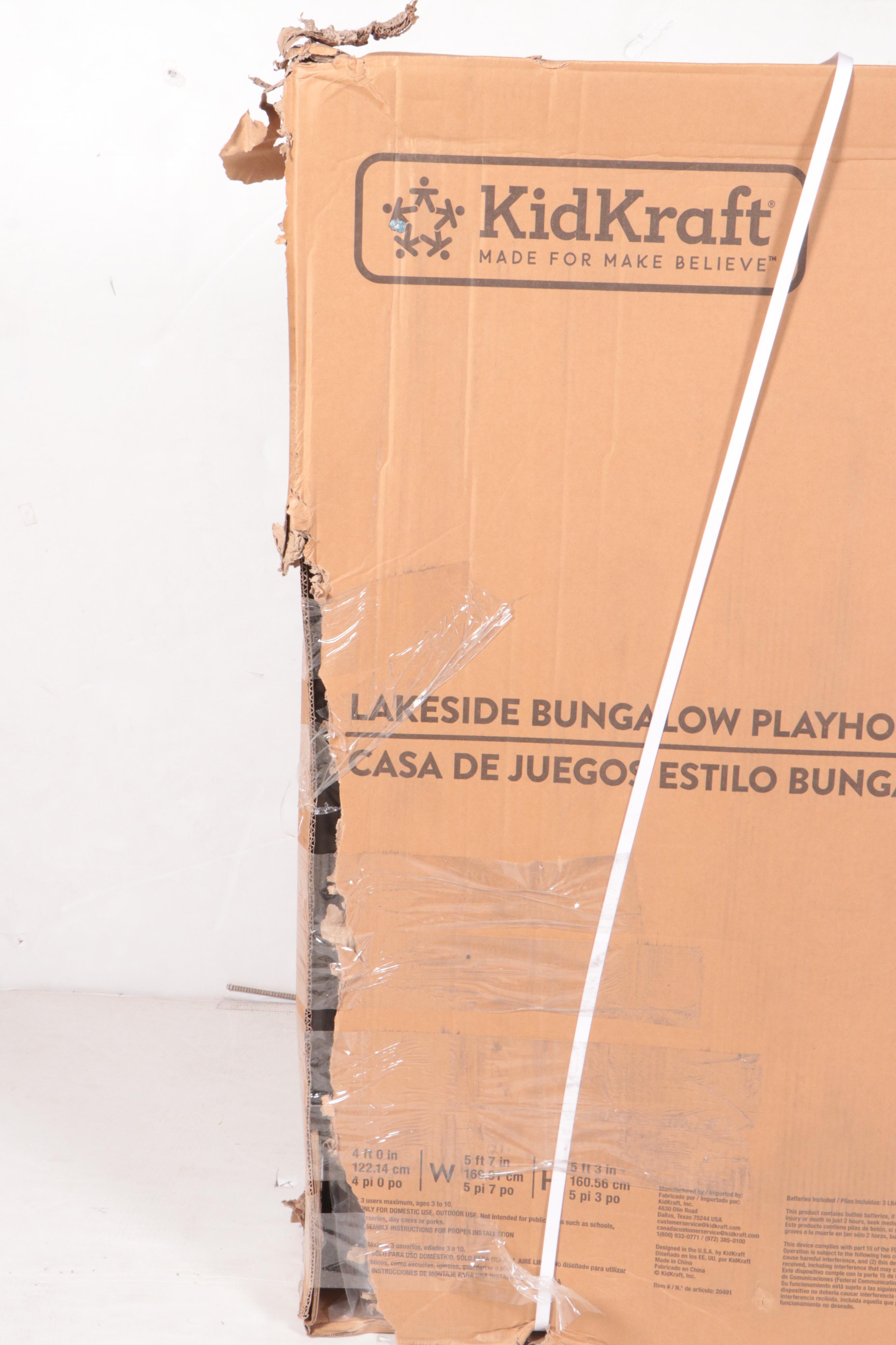 KidKraft Lakeside Bungalow Outdoor Playhouse