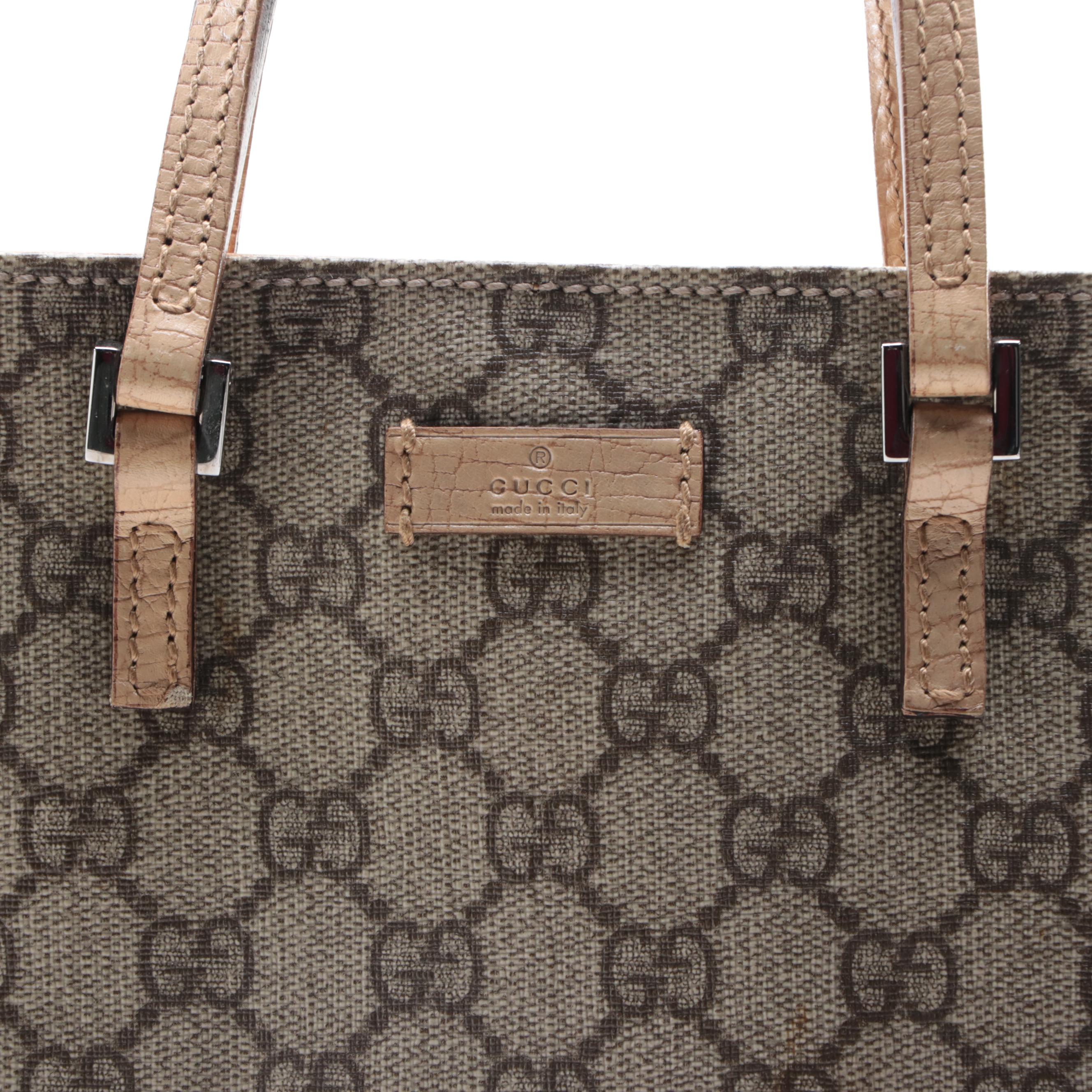 Gucci GG Supreme Canvas Tote