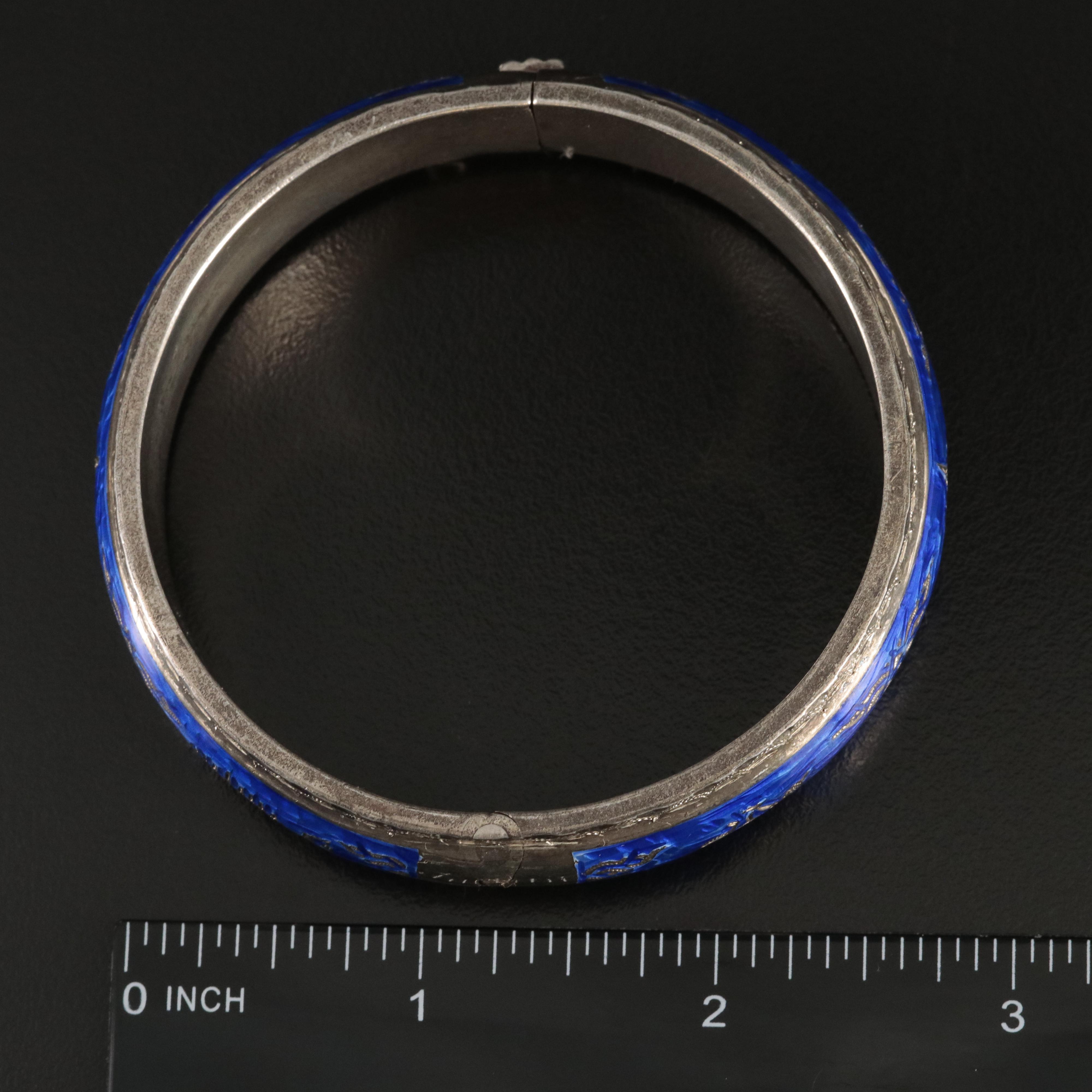 Thai Sterling Hinged Bangles