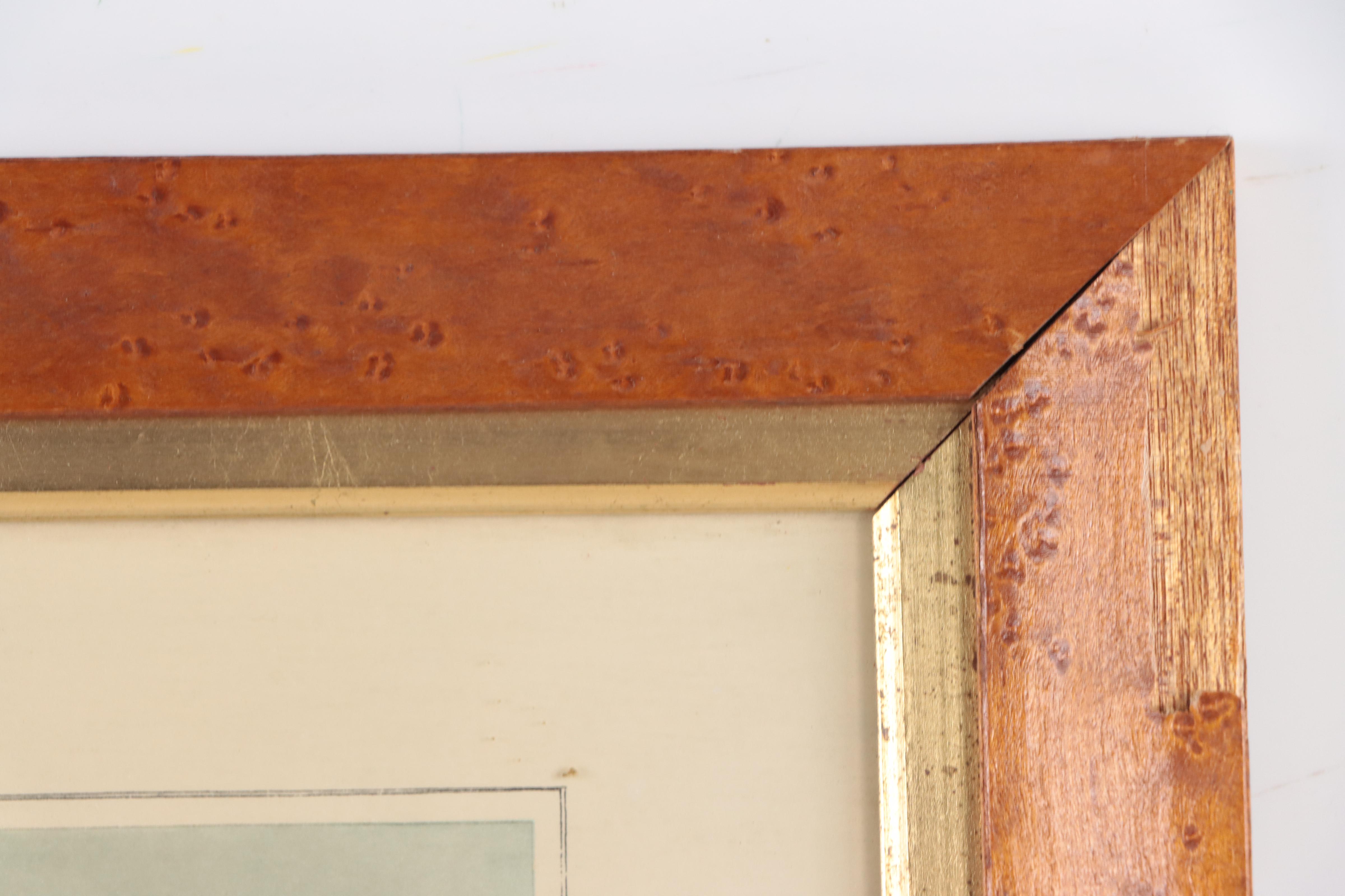 Offset Lithograph After William Howitt "Fox Hunting 2nd - La Chasse Au Renard"