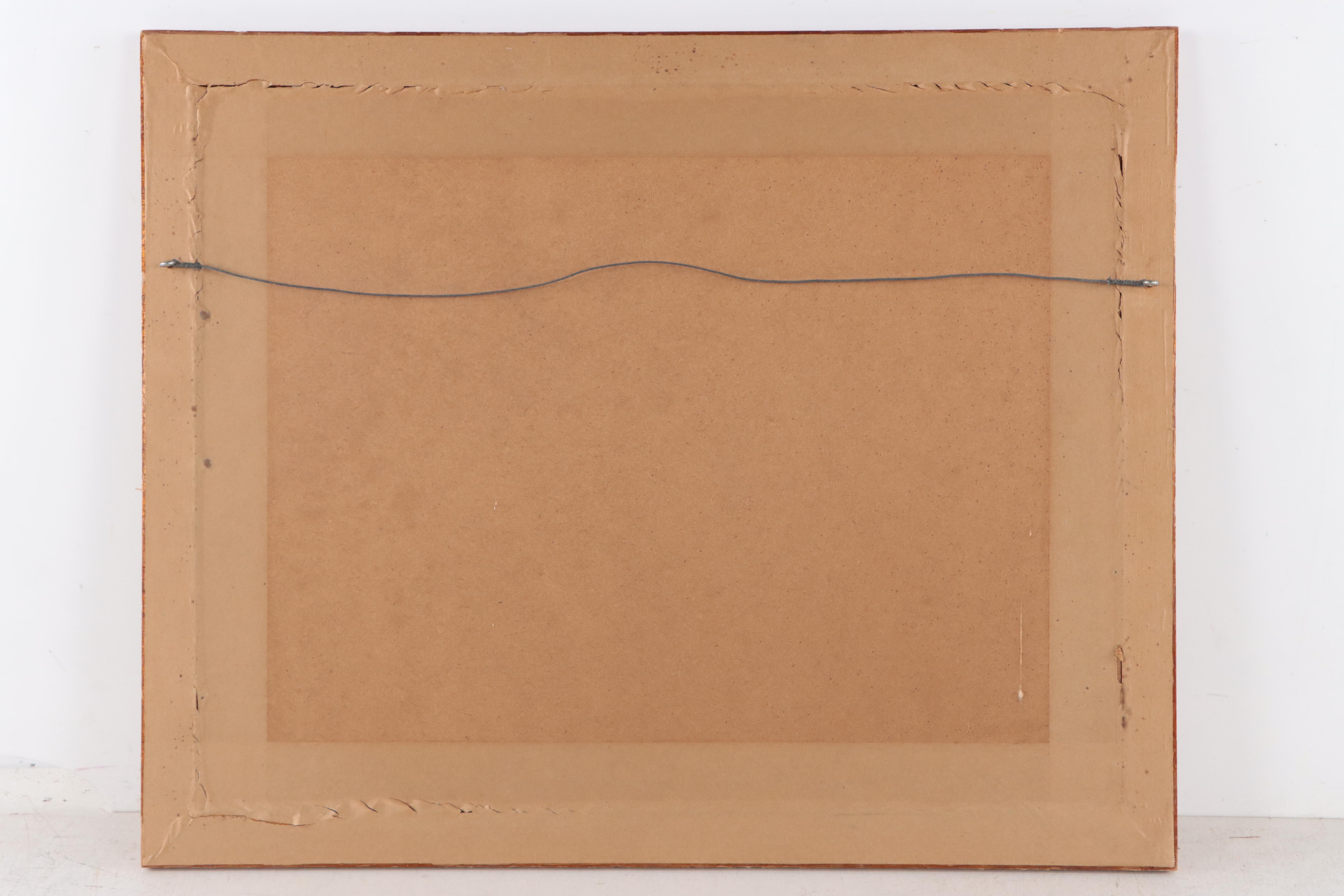 Offset Lithograph After William Howitt "Fox Hunting 2nd - La Chasse Au Renard"