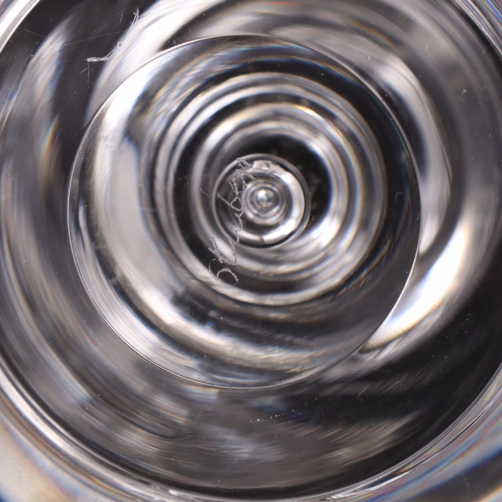 Steuben Art Glass "Teardrop" Candlesticks, 1958-2011