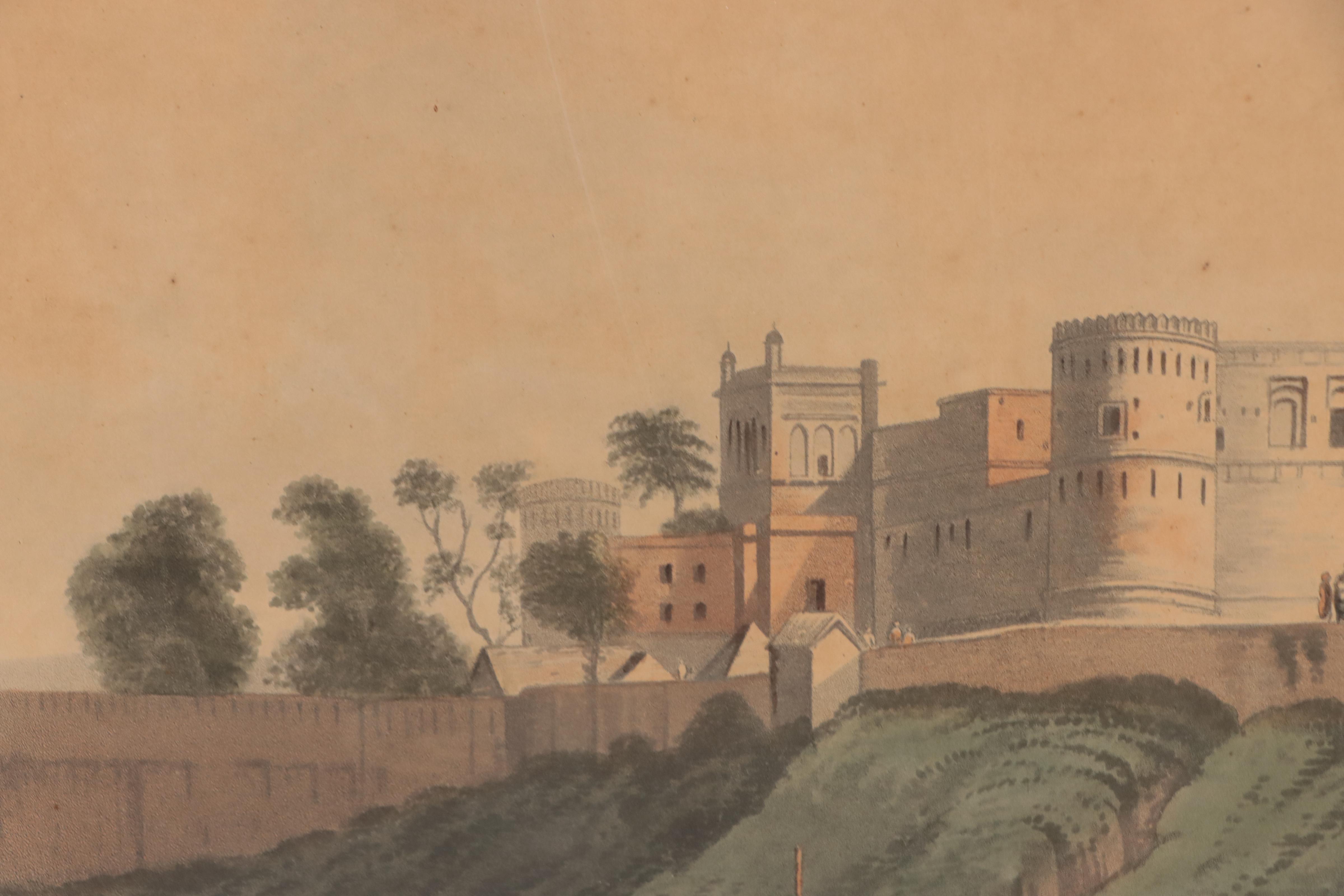 Hand-Colored Aquatint After Colonel Francis Swain Ward