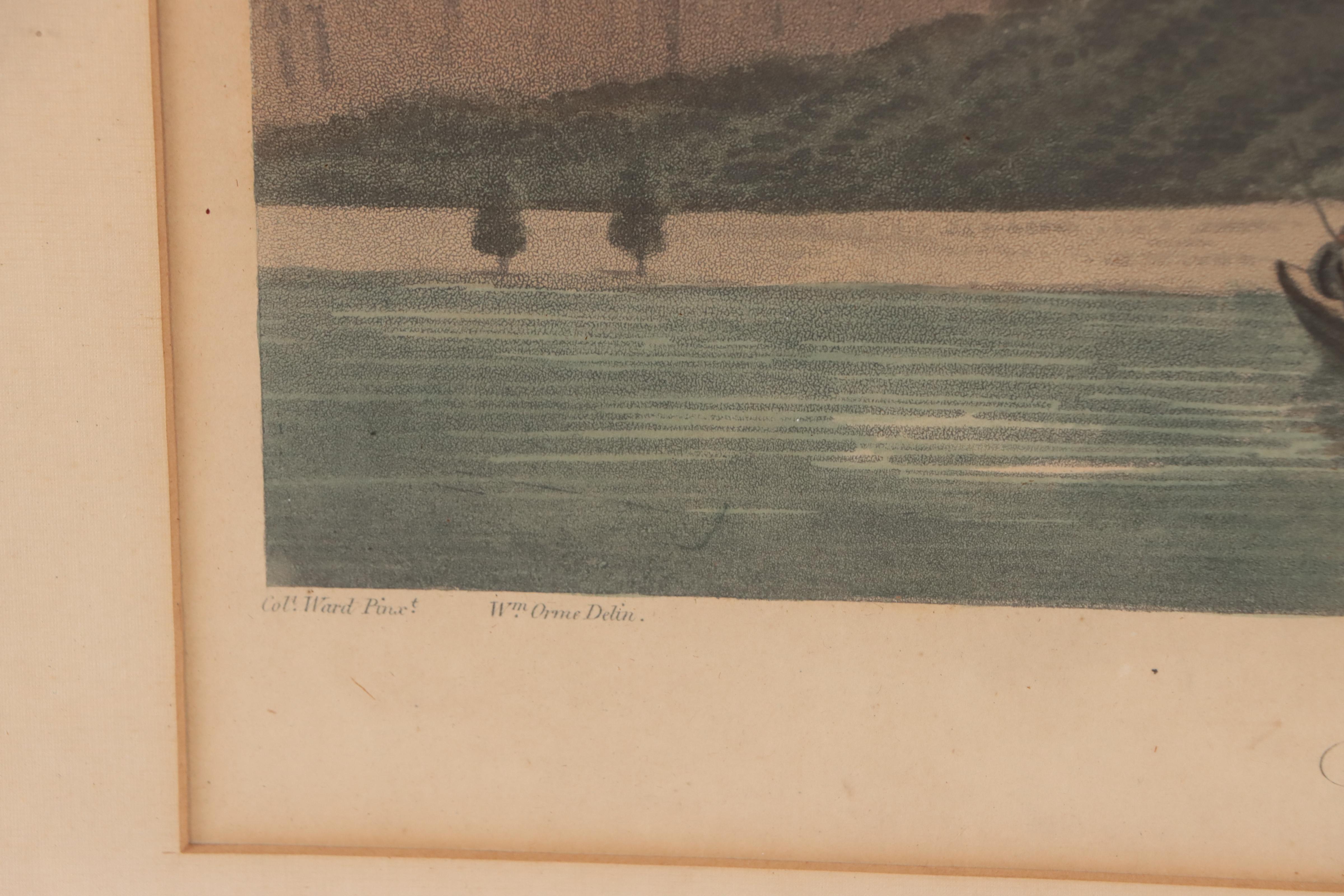 Hand-Colored Aquatint After Colonel Francis Swain Ward