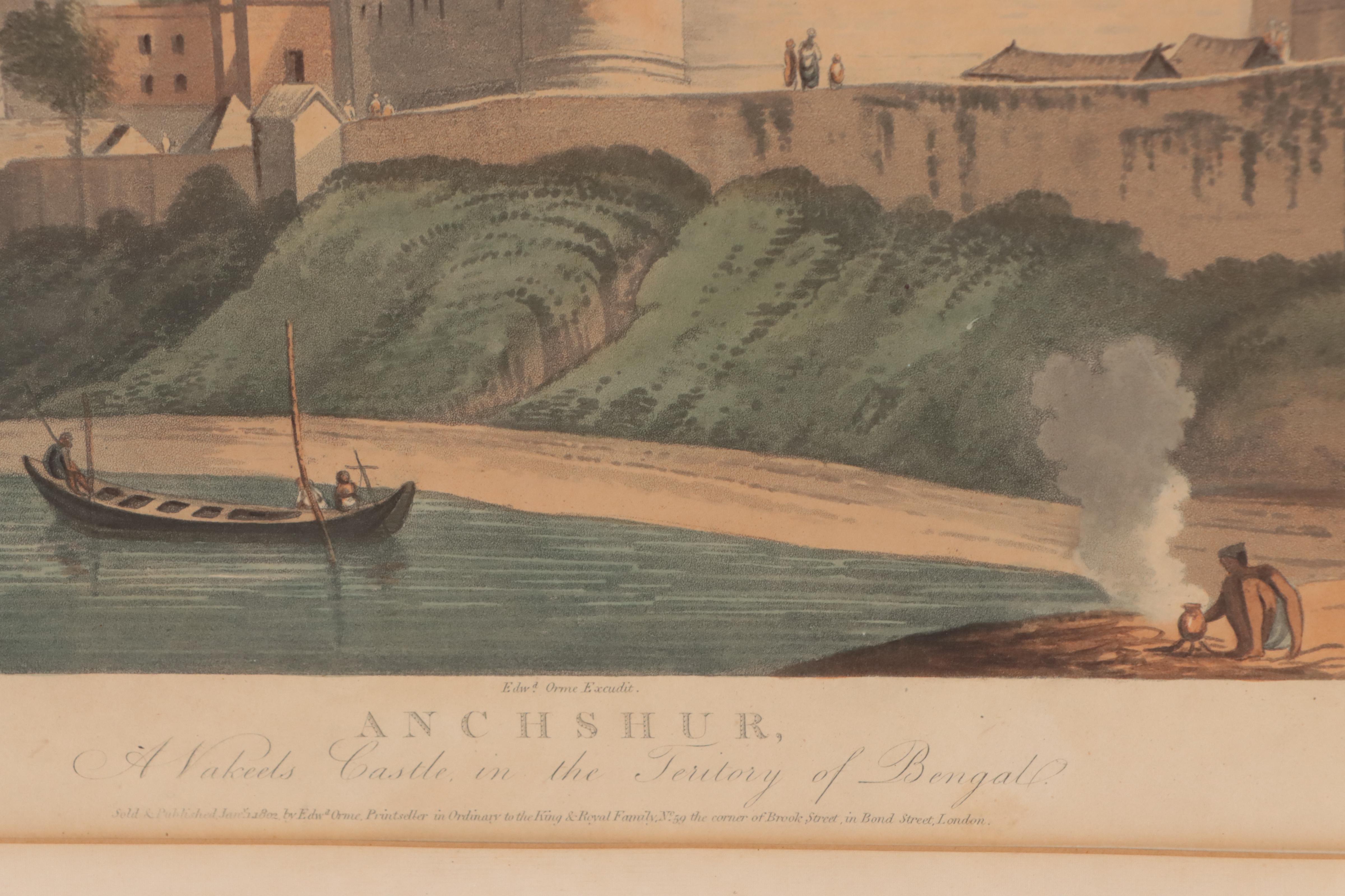 Hand-Colored Aquatint After Colonel Francis Swain Ward