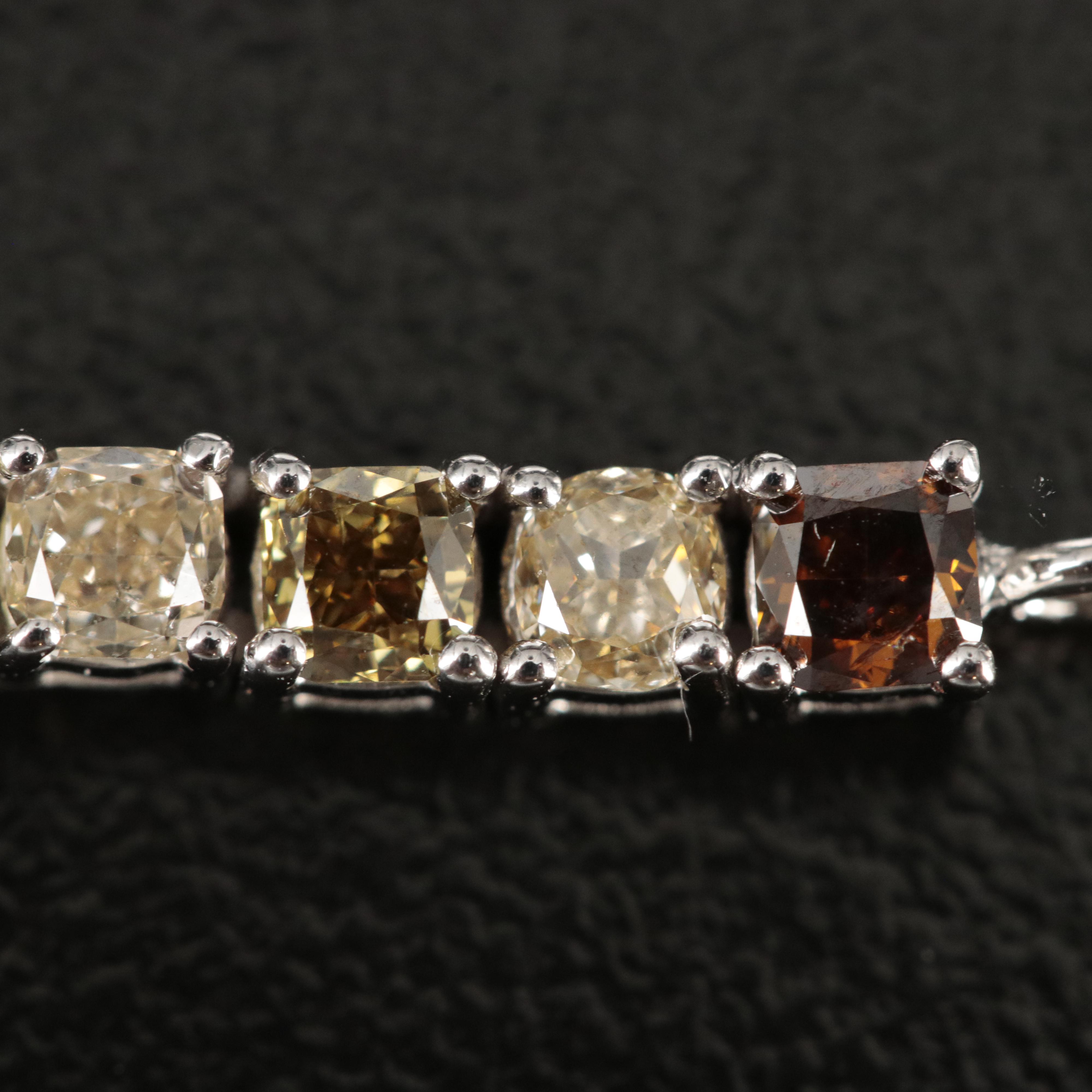 14K 1.92 CTW Diamond Bolo Bracelet