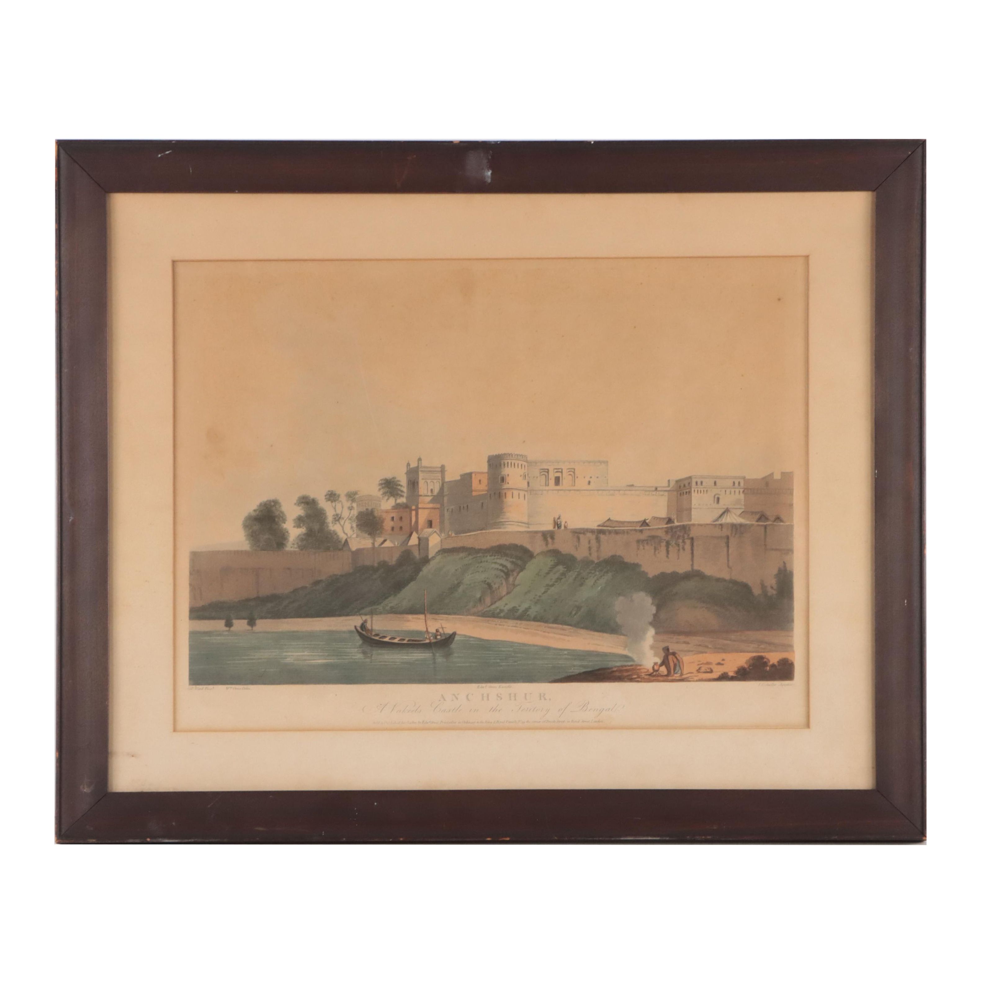 Hand-Colored Aquatint After Colonel Francis Swain Ward