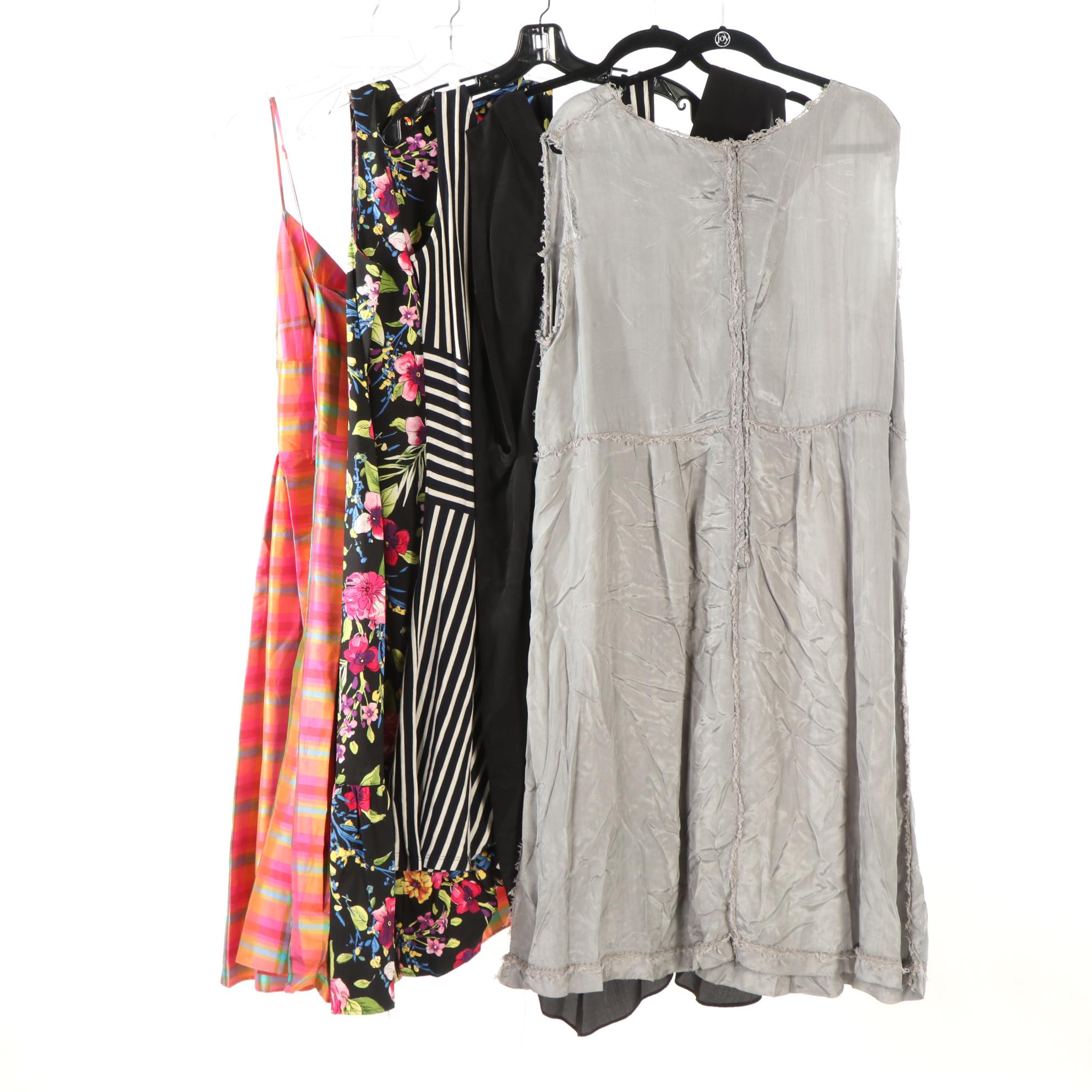 Peruvian Connection Striped Dress with Other Sleeveless Dresses