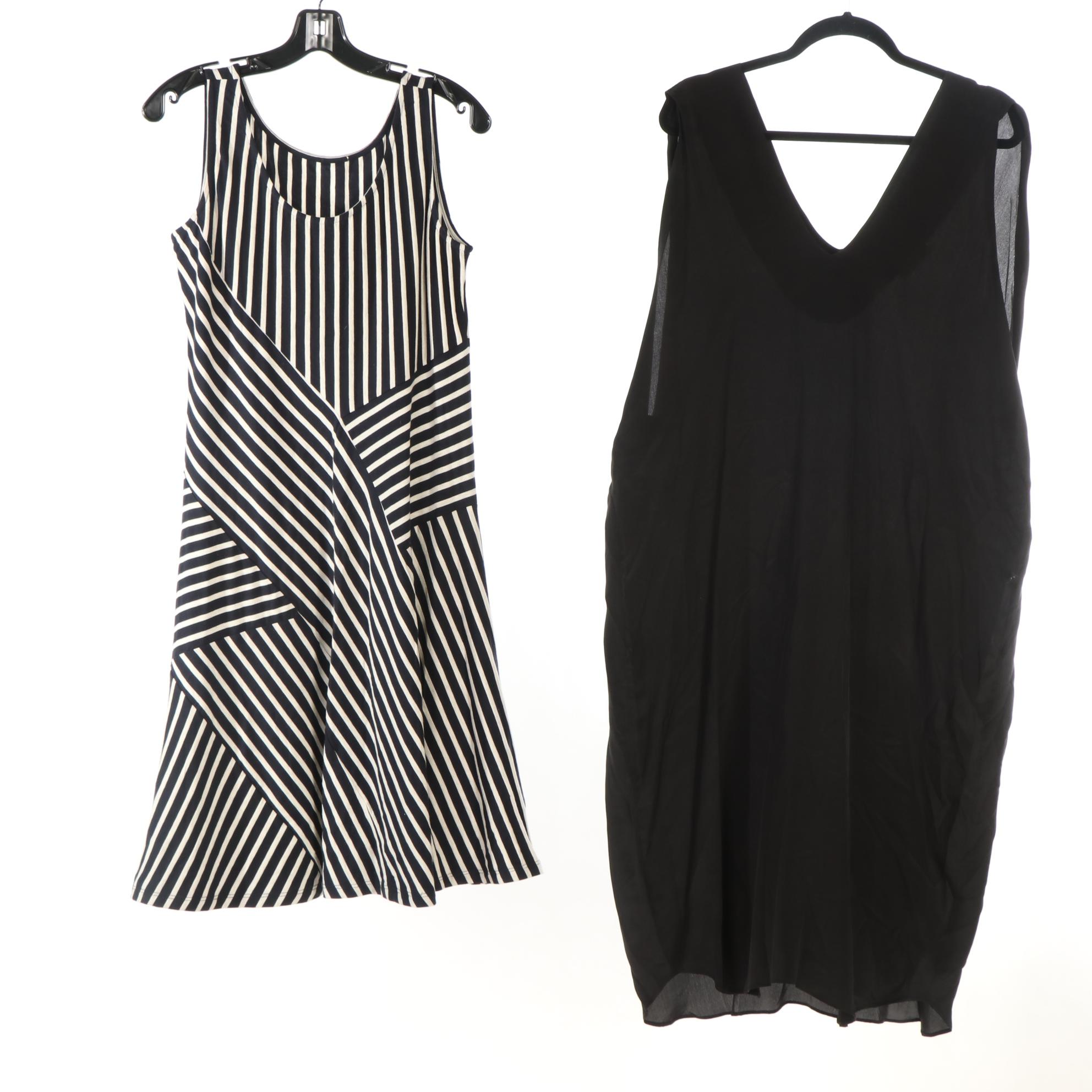 Peruvian Connection Striped Dress with Other Sleeveless Dresses