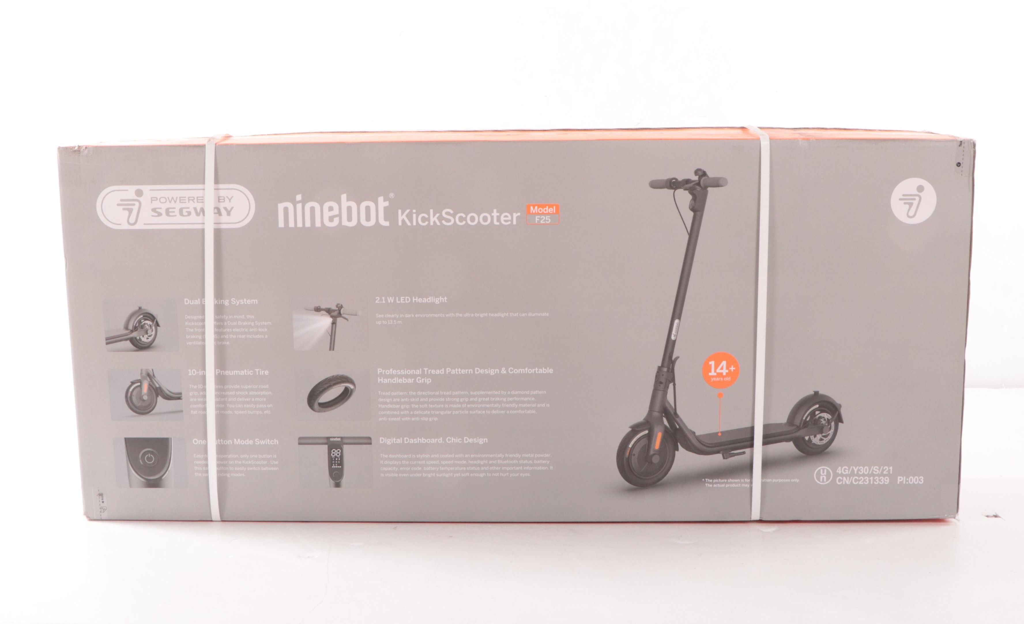 Segway Ninebot KickScooter F25 in Gray