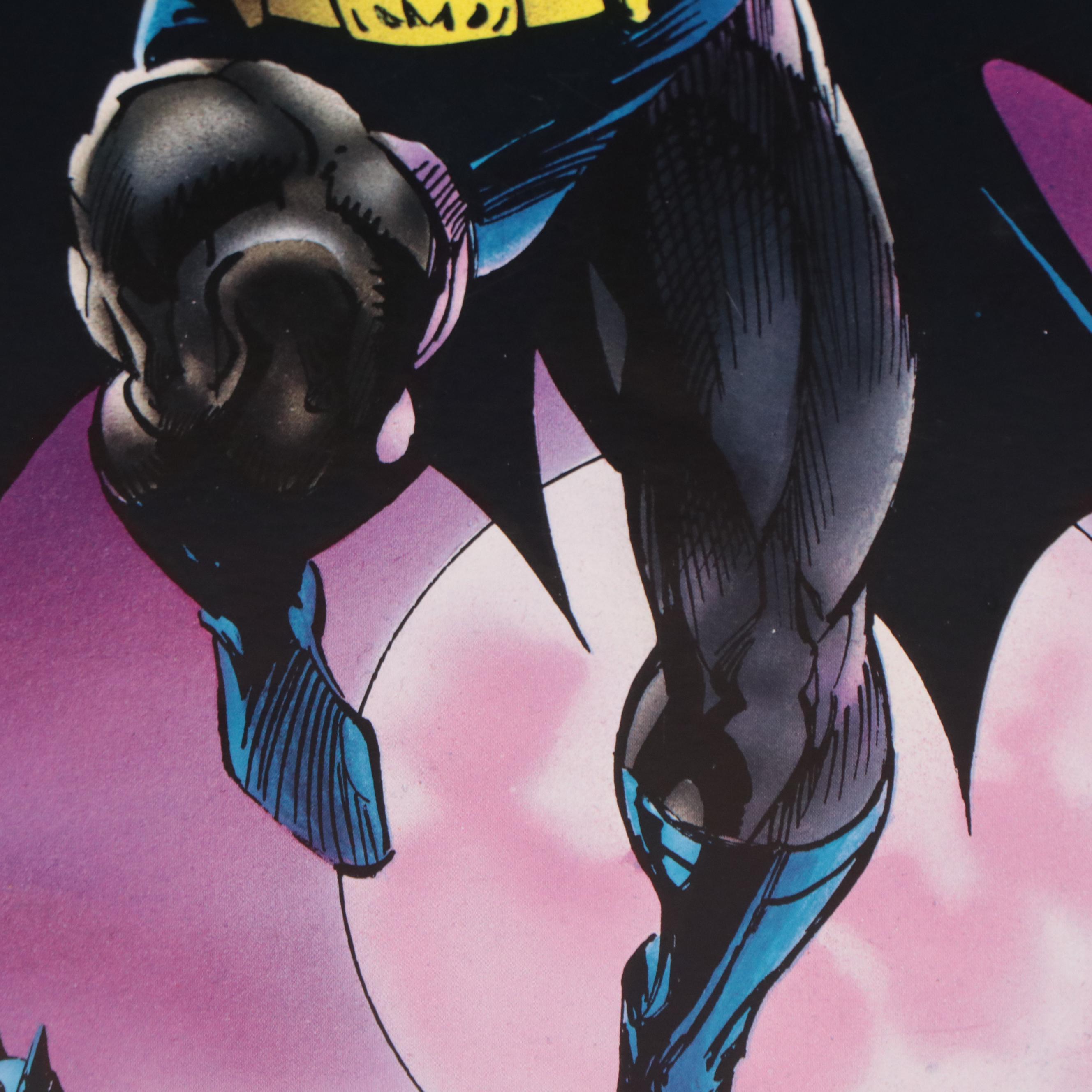 Neal Adams Offset Lithograph Poster of Batman