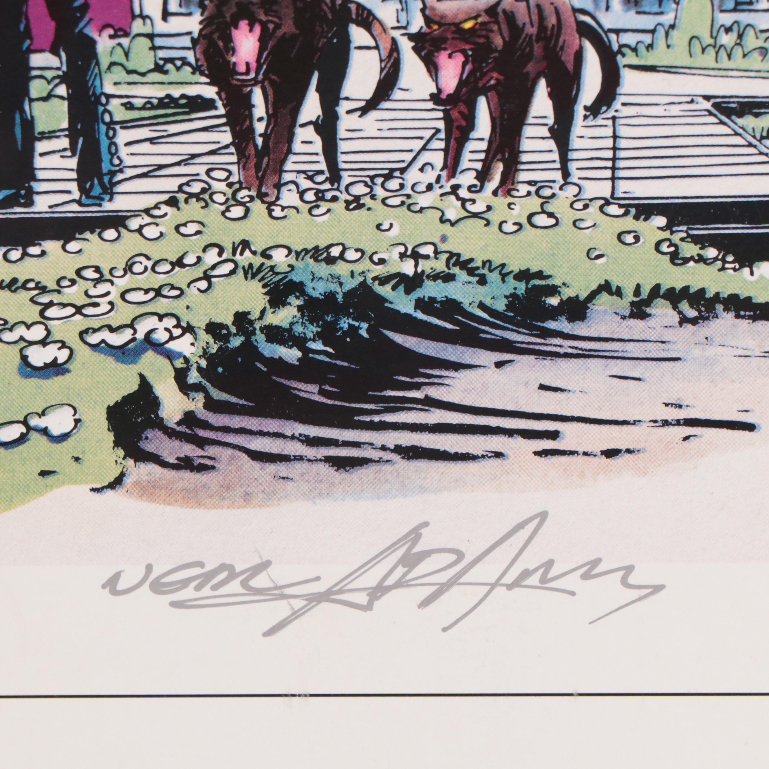 Neal Adams Offset Lithograph Poster of Batman