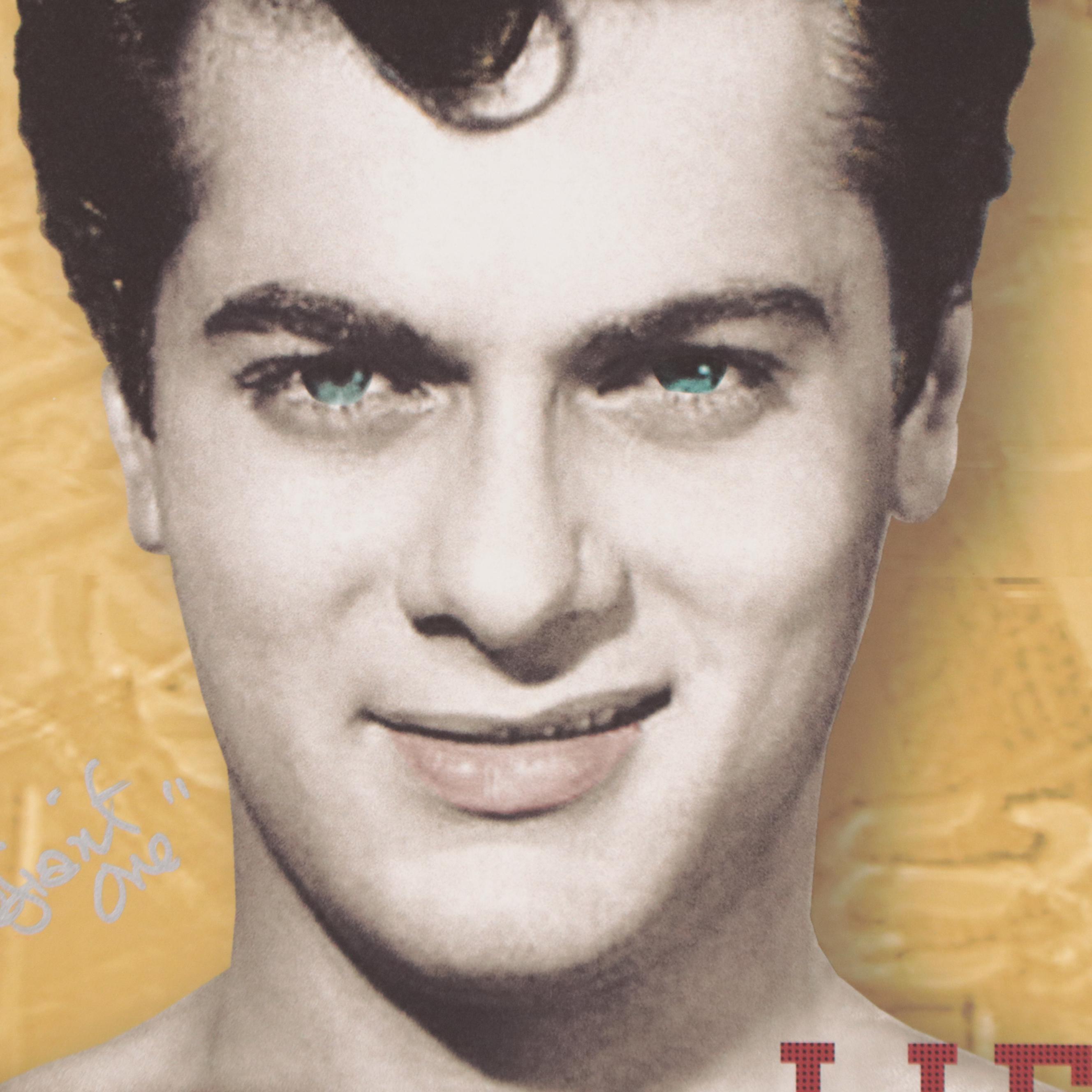 Tony Curtis Signed Lifetime Achievement Award Poster