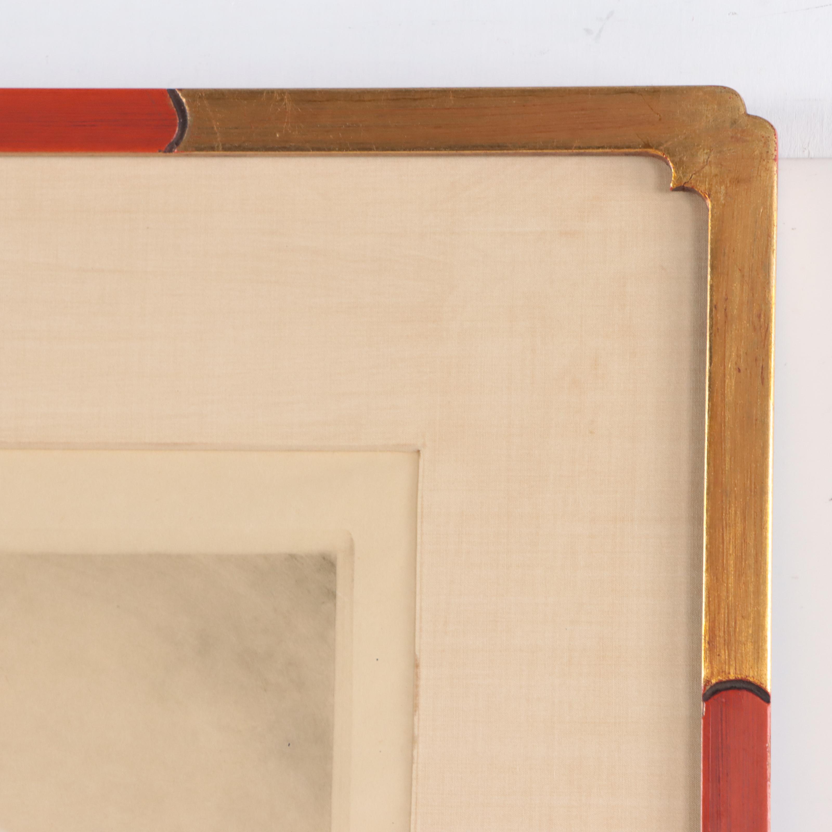 Elyse Lord Hand-Colored Etching with Drypoint "Lady of Rank"