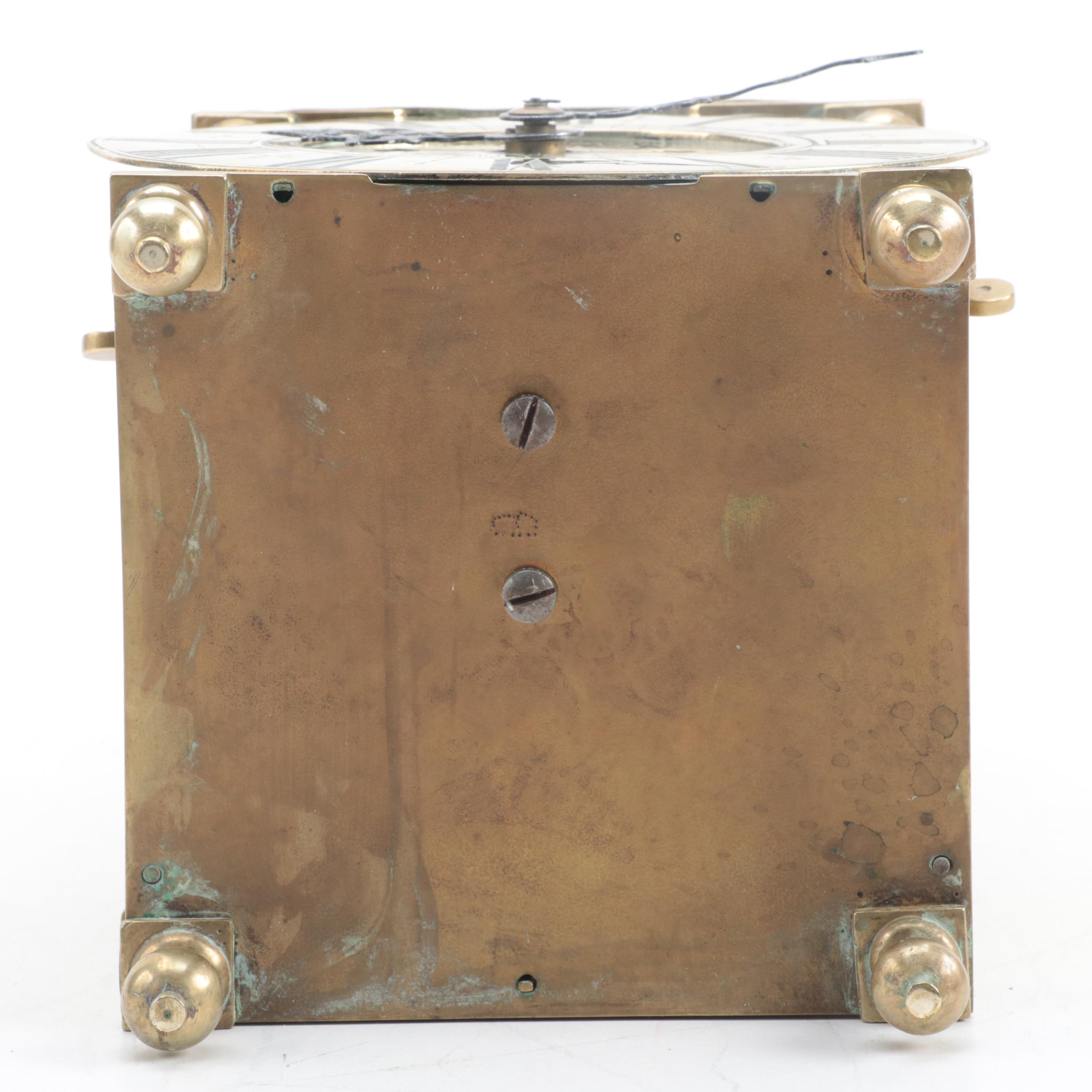 John Thornton of Sudbury English Brass Lantern Clock, 18th Century