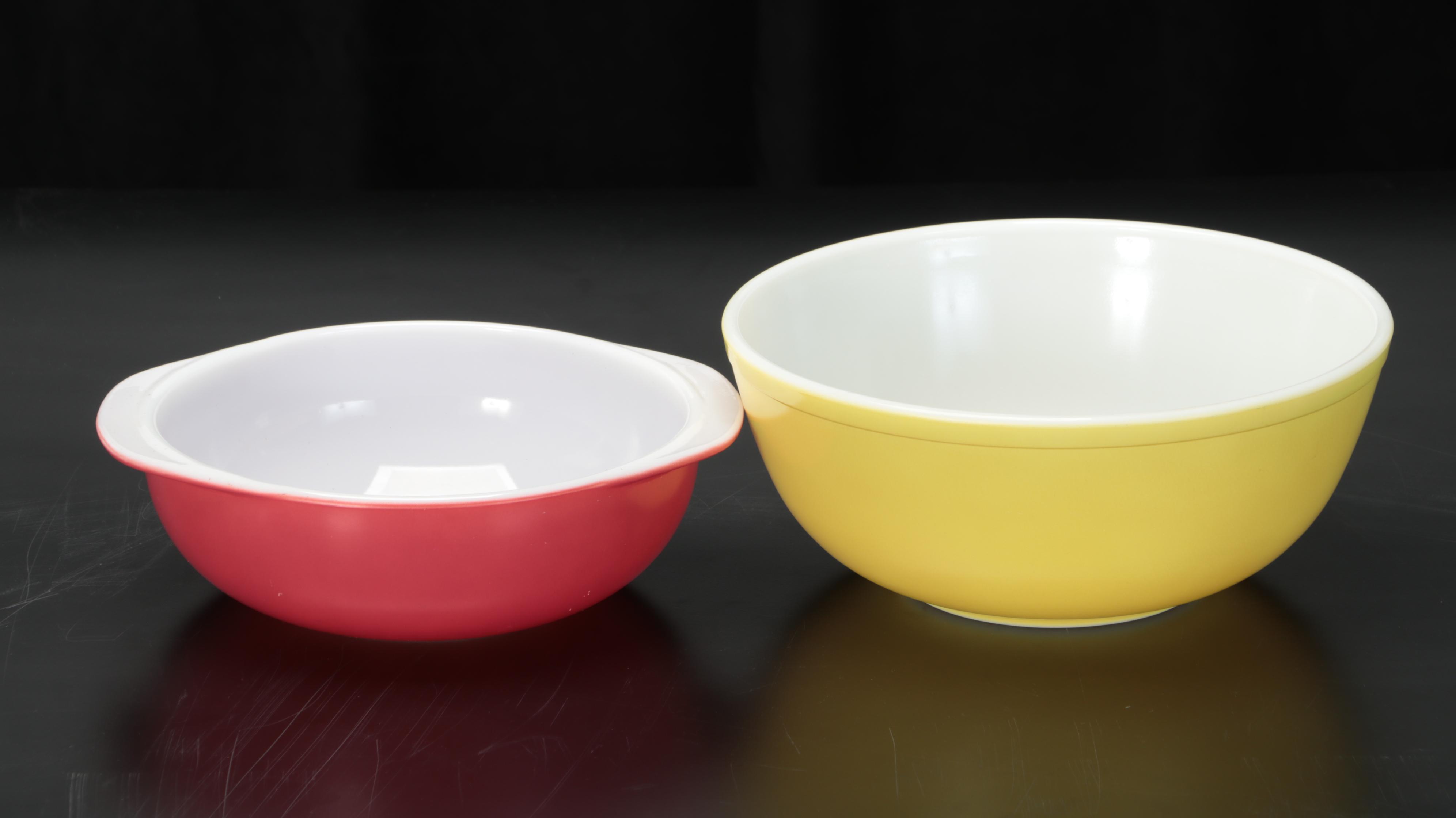 Pyrex and Anchor Hocking Glass Bowls, Casseroles and Baking Dishes