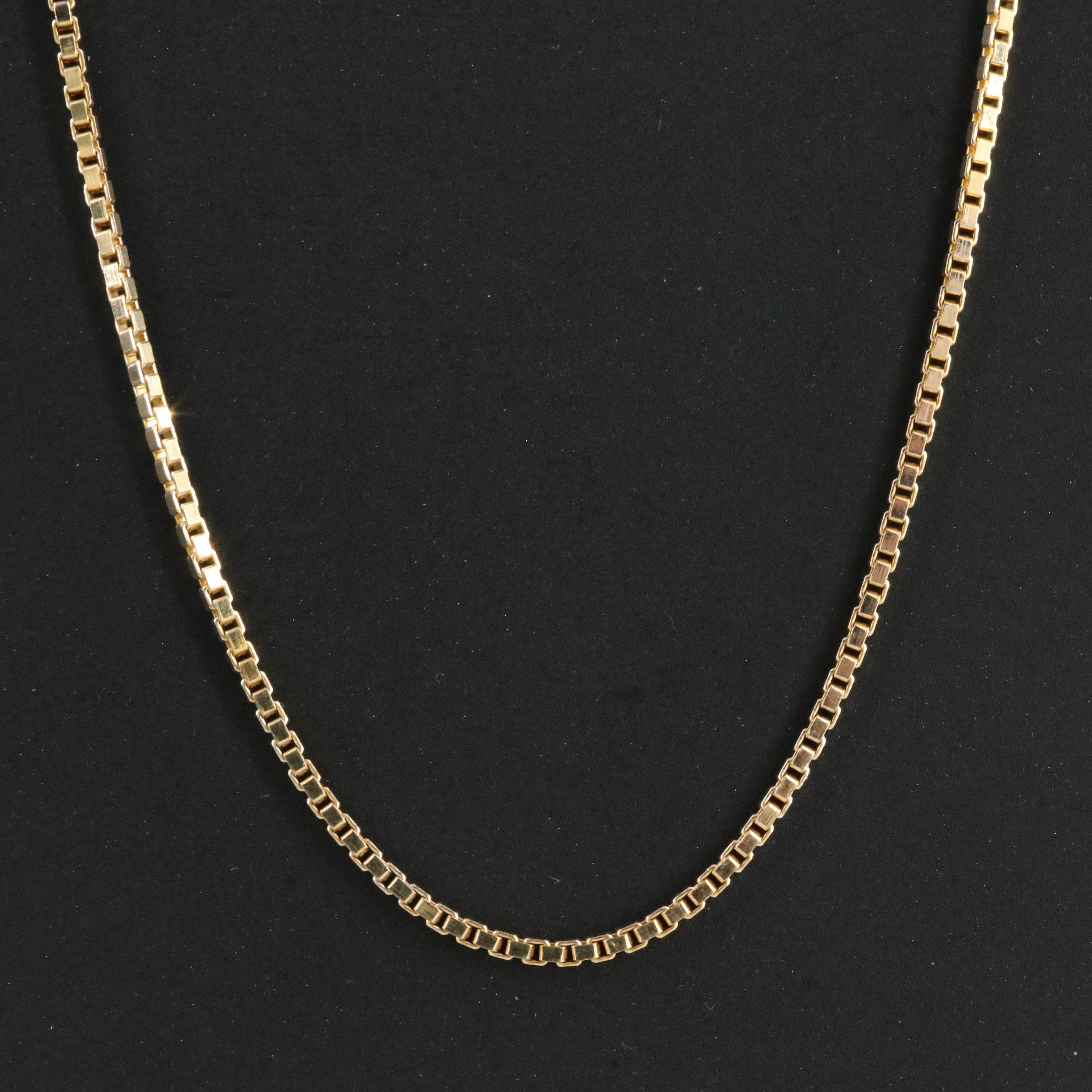 14K Box Chain