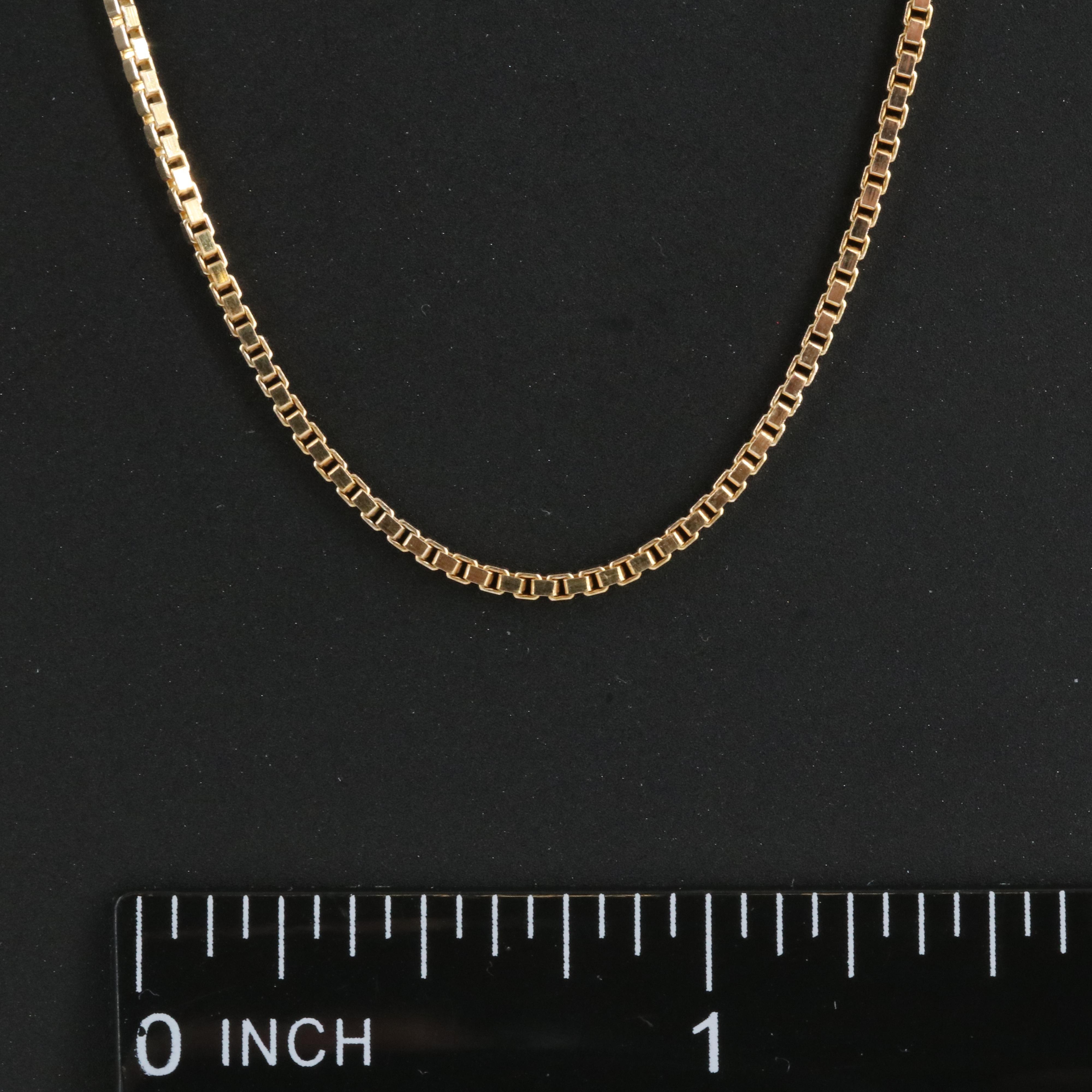 14K Box Chain