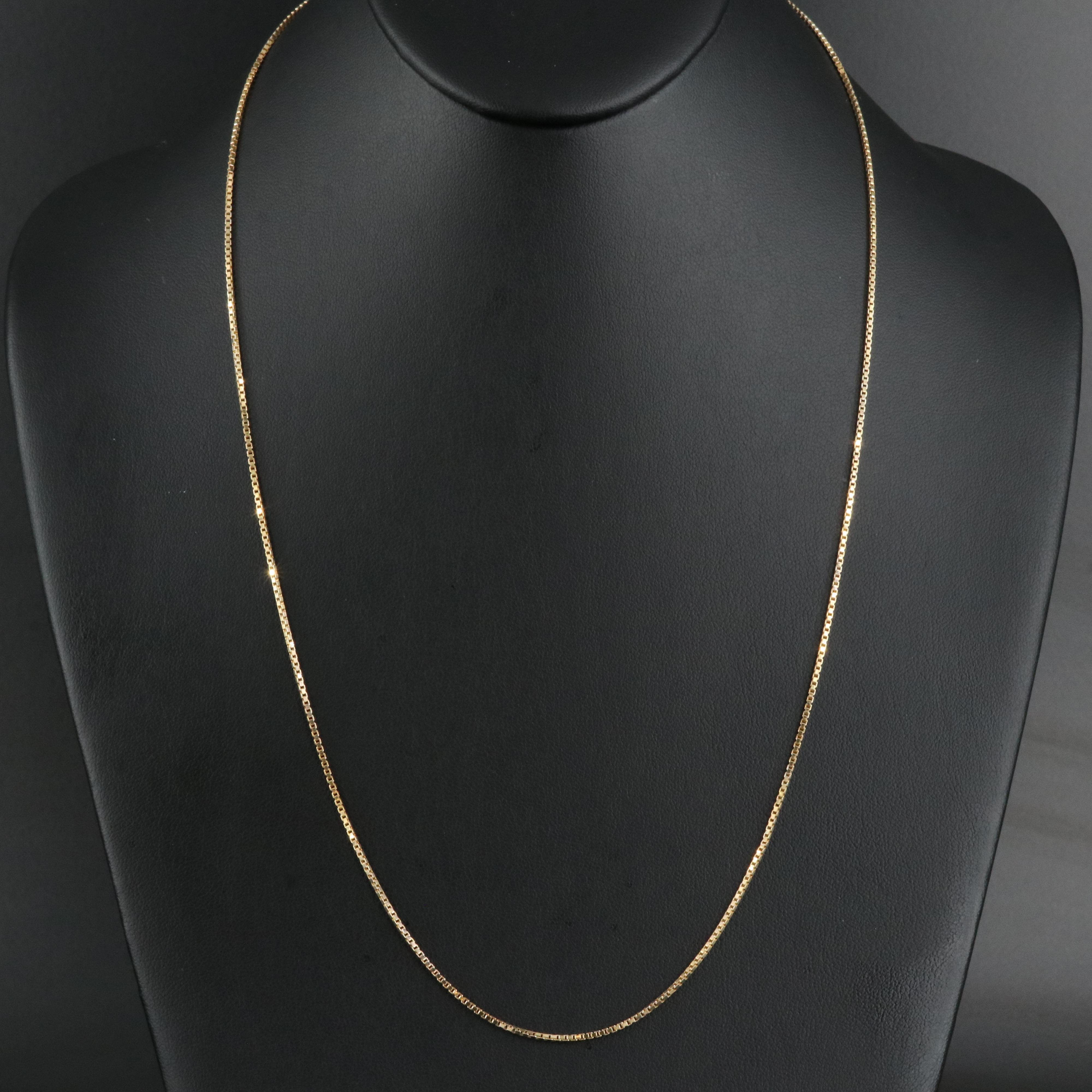14K Box Chain