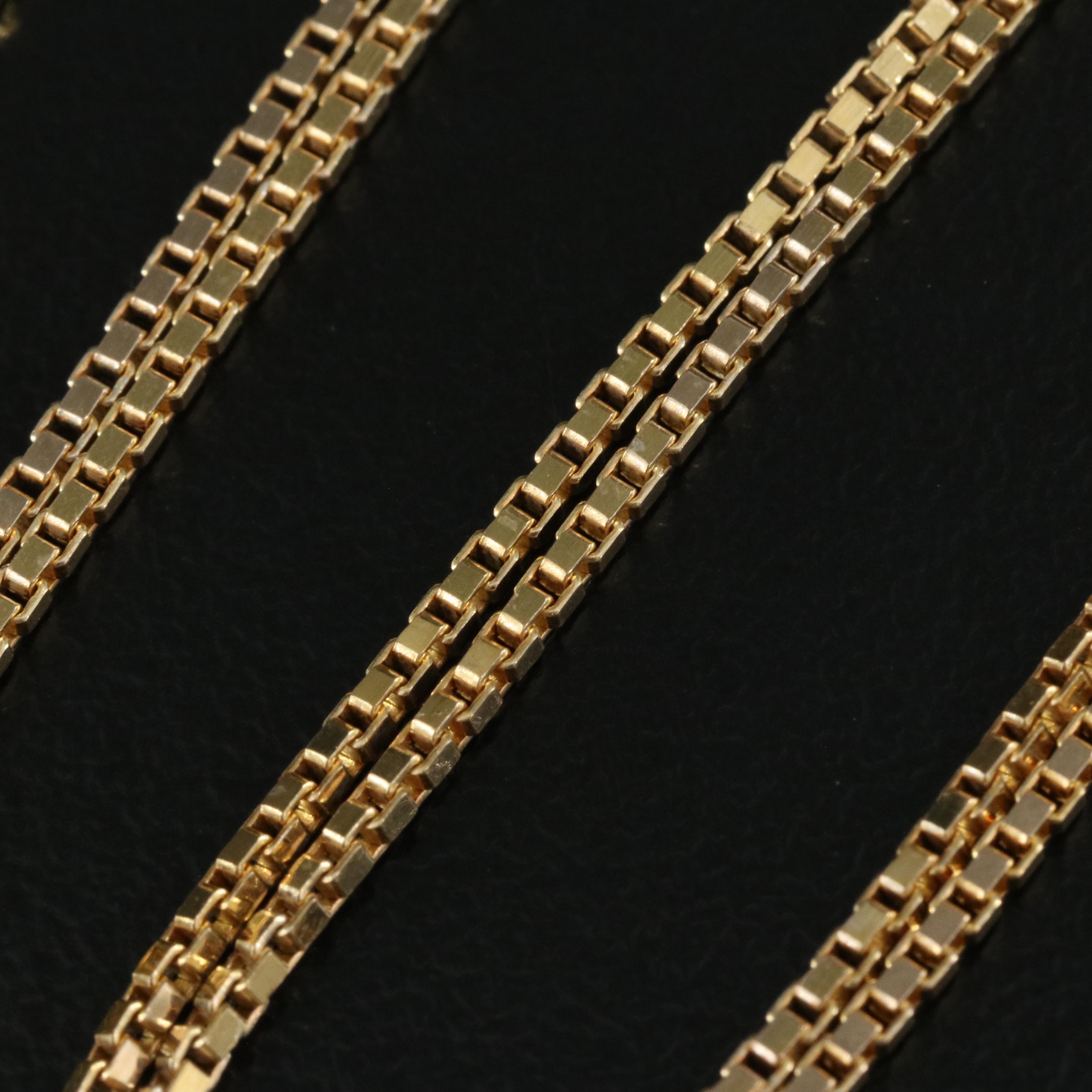 14K Box Chain