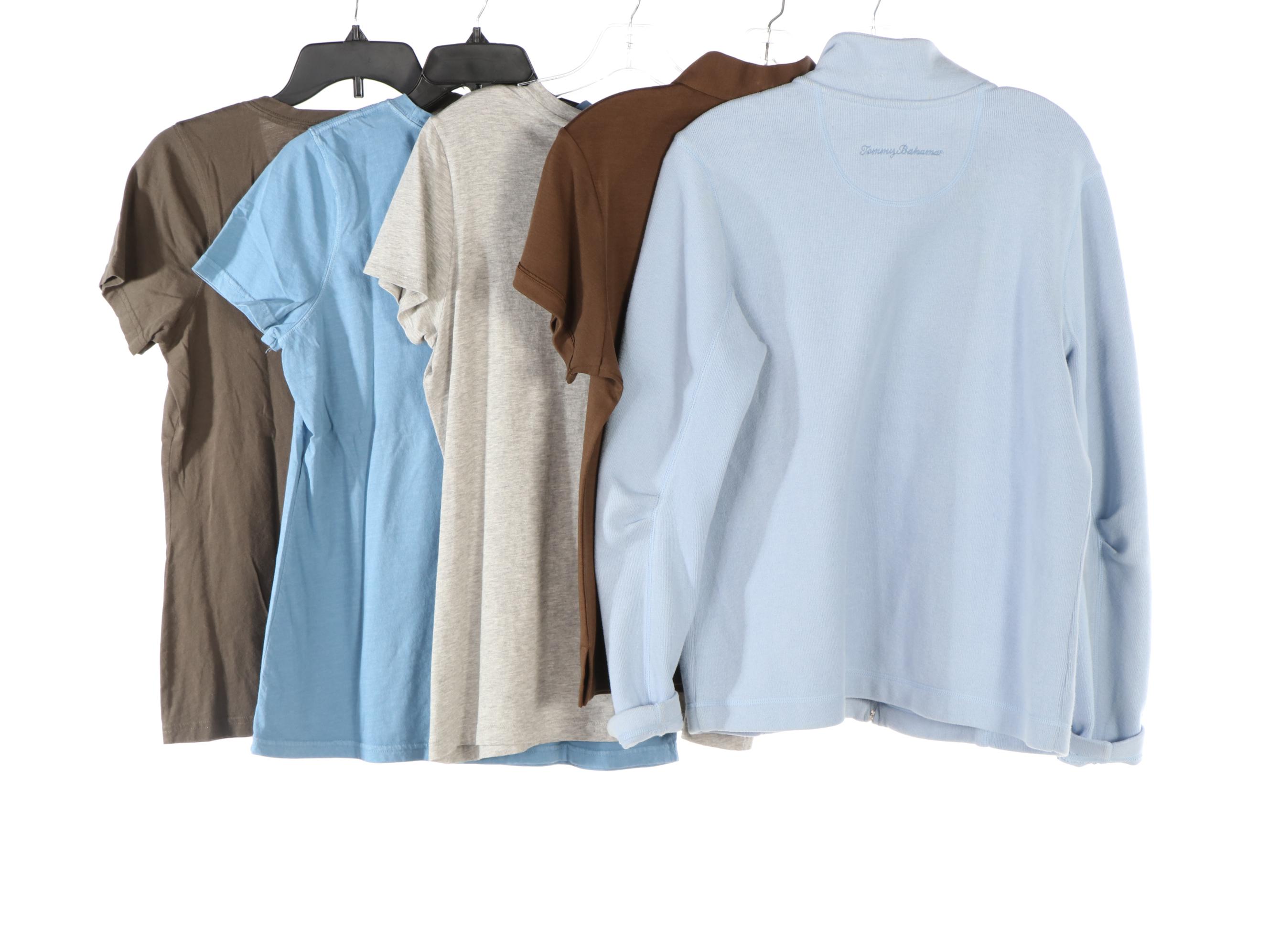 Tommy Bahama Zip-Front Jacket, Polo, and T-Shirts