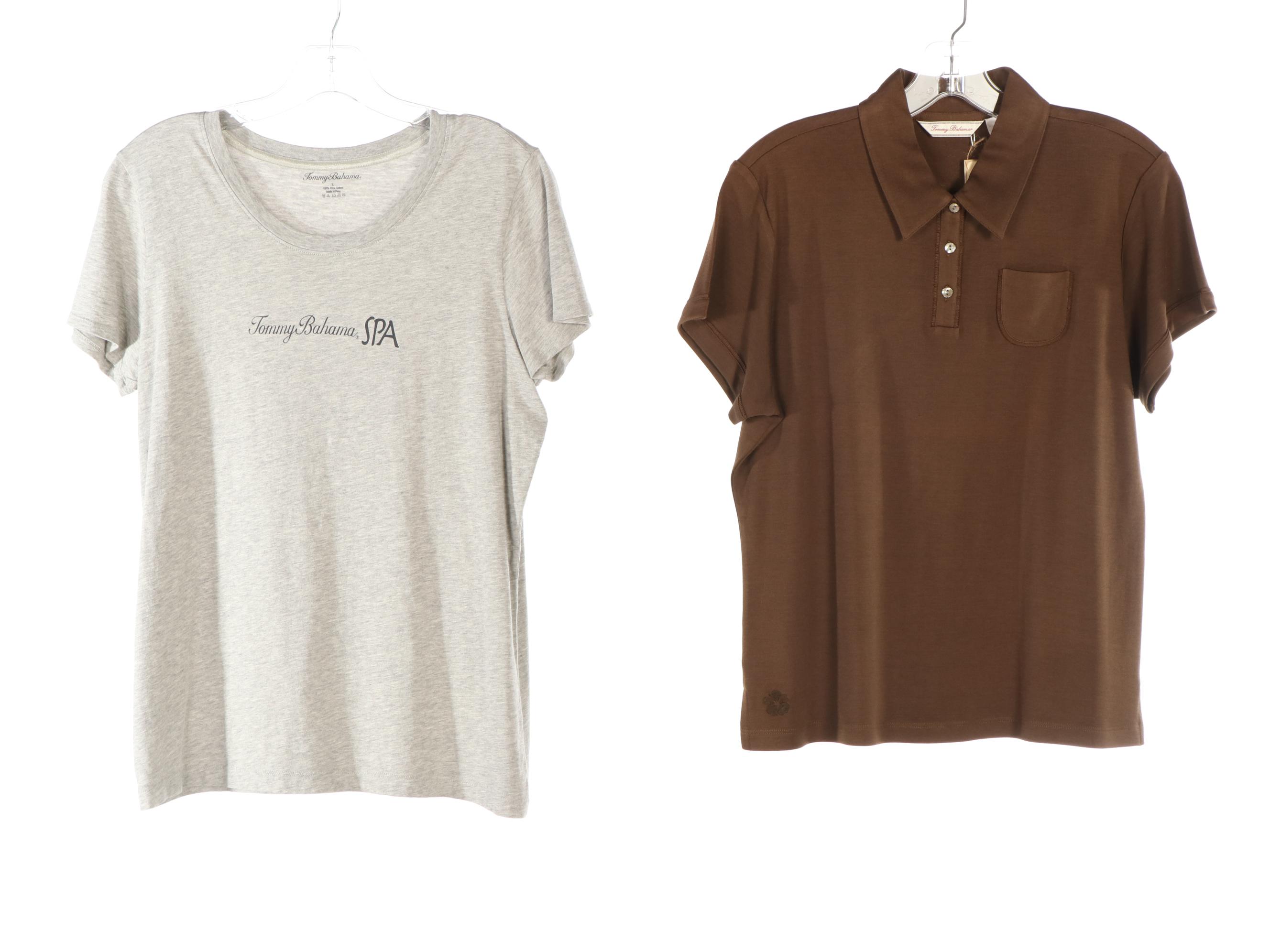 Tommy Bahama Zip-Front Jacket, Polo, and T-Shirts