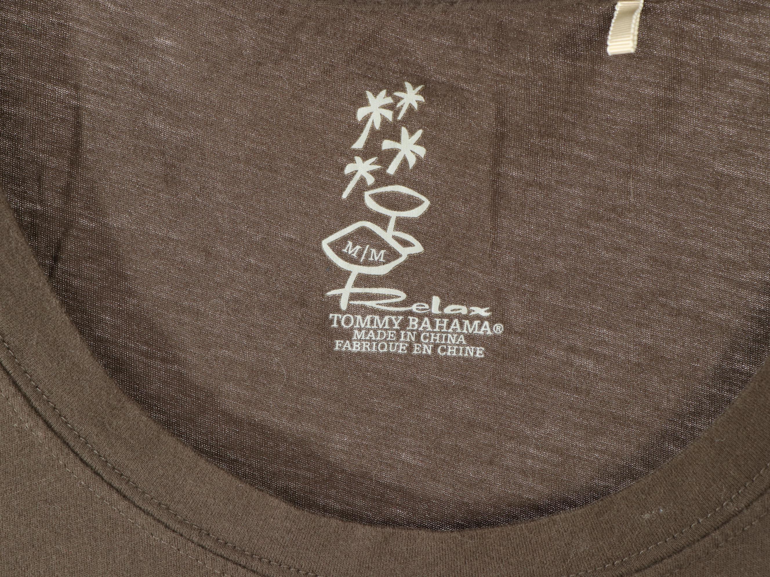 Tommy Bahama Zip-Front Jacket, Polo, and T-Shirts