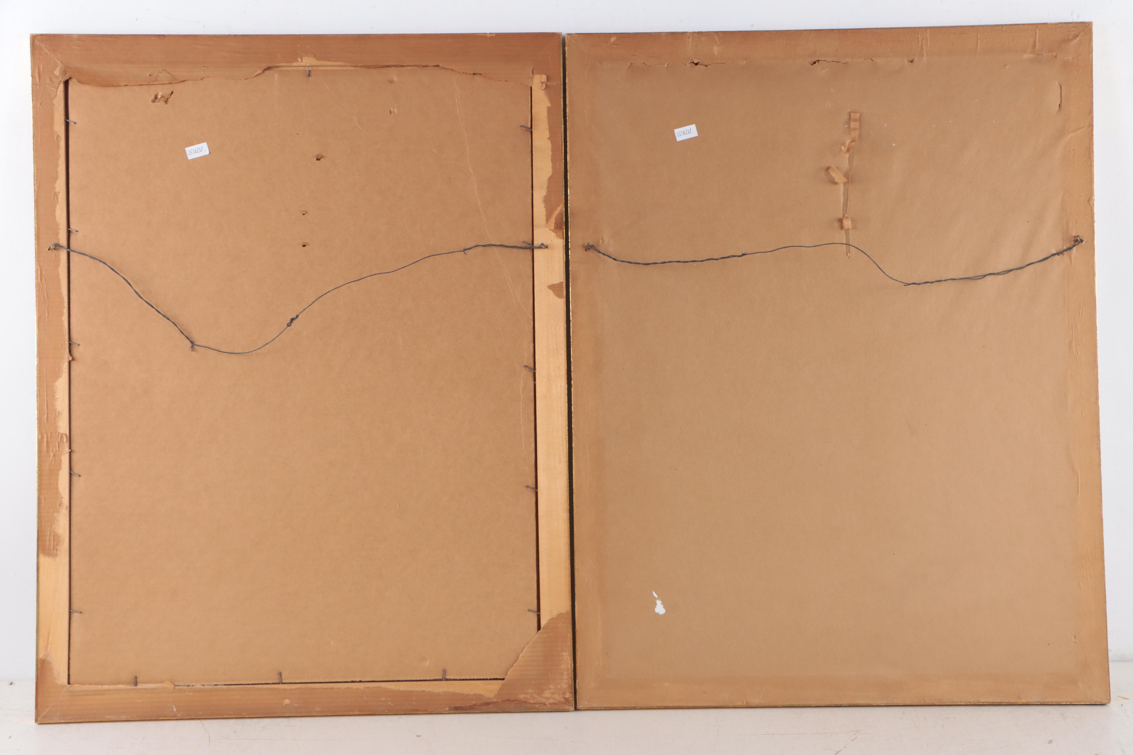 Pair of Hand-Colored Collotypes of Fruit After Pieter Casteeles