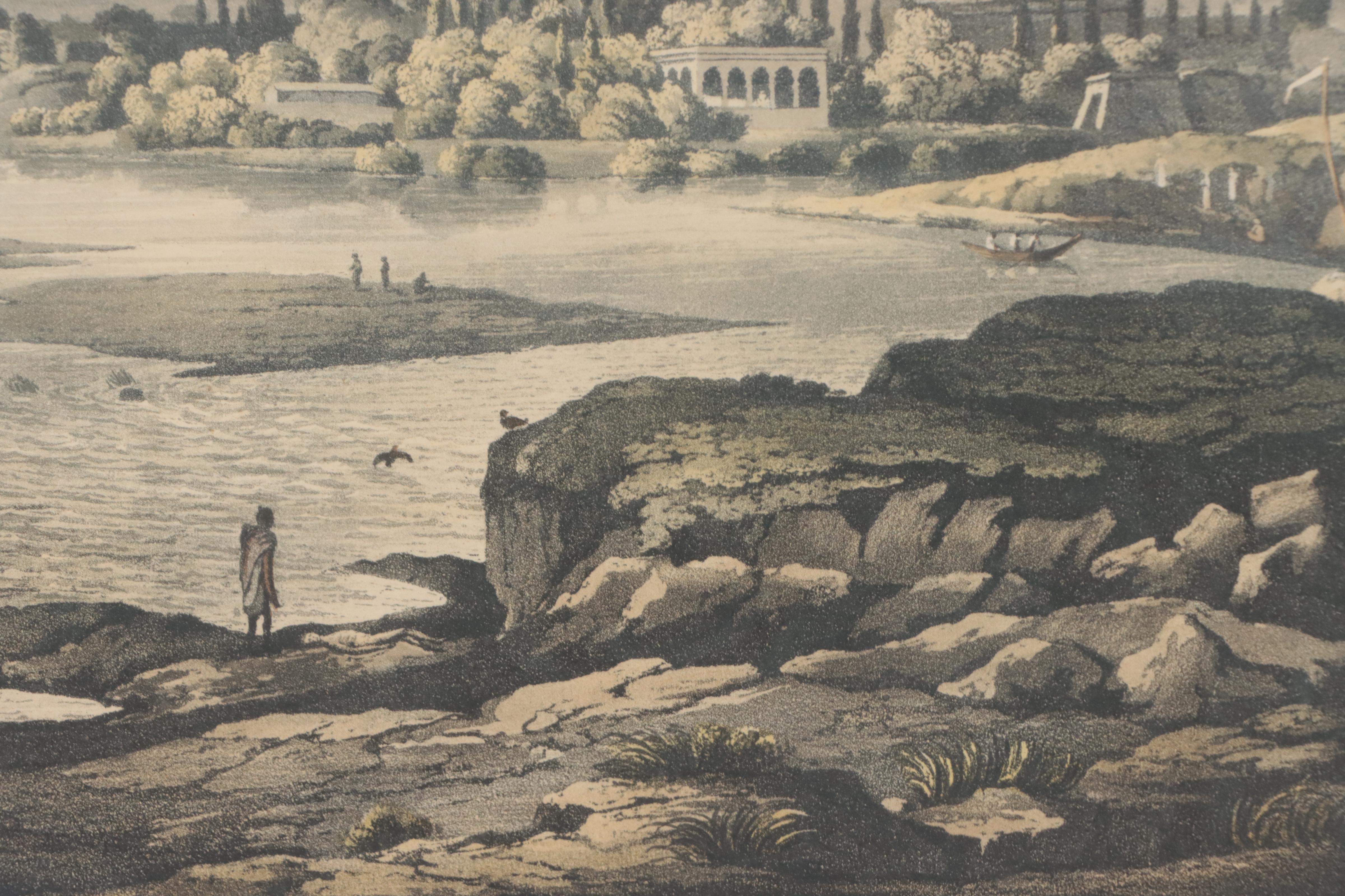 Hand-Colored Aquatint After Henry Salt "Poonah"