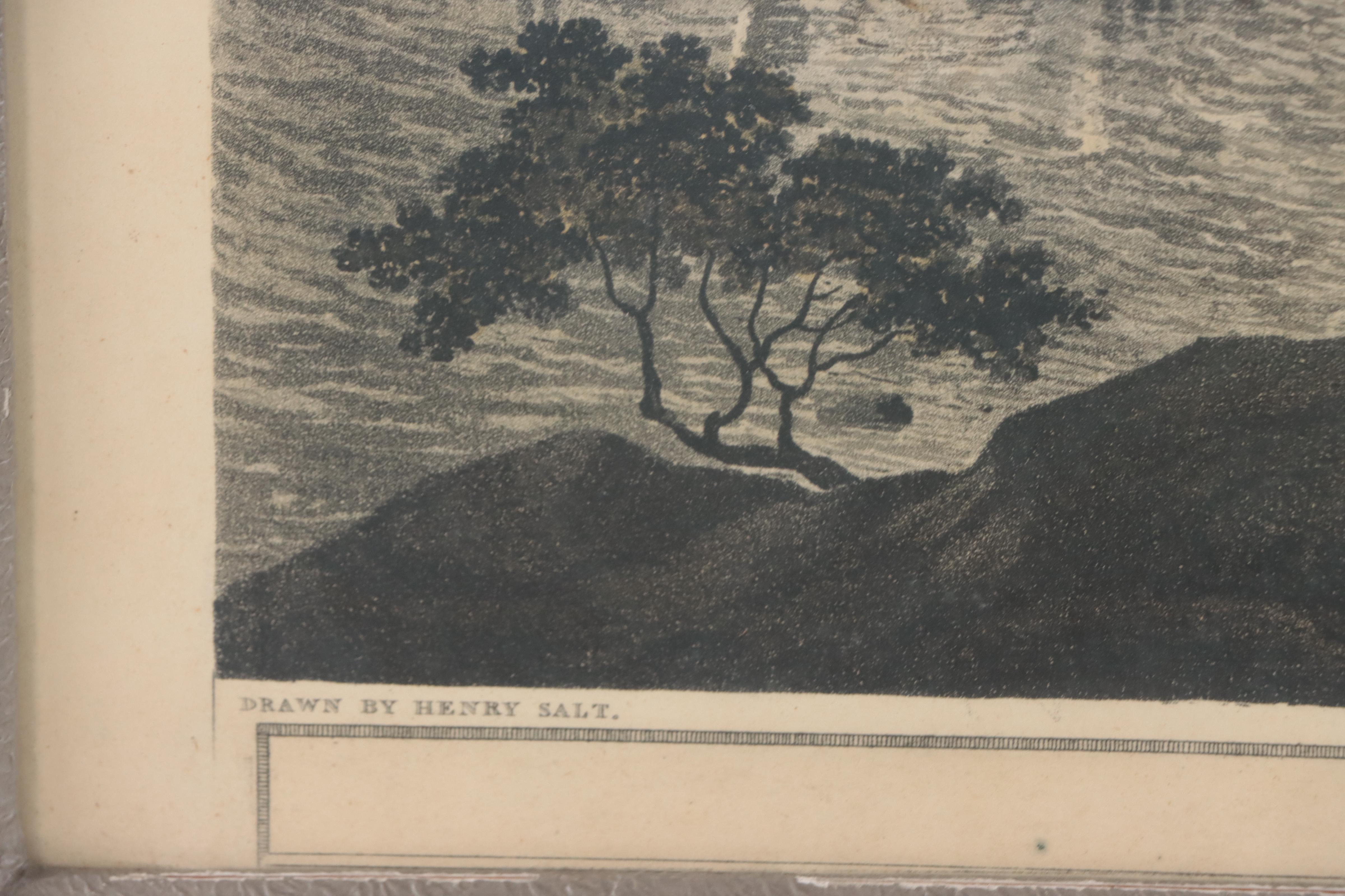 Hand-Colored Aquatint After Henry Salt "Poonah"