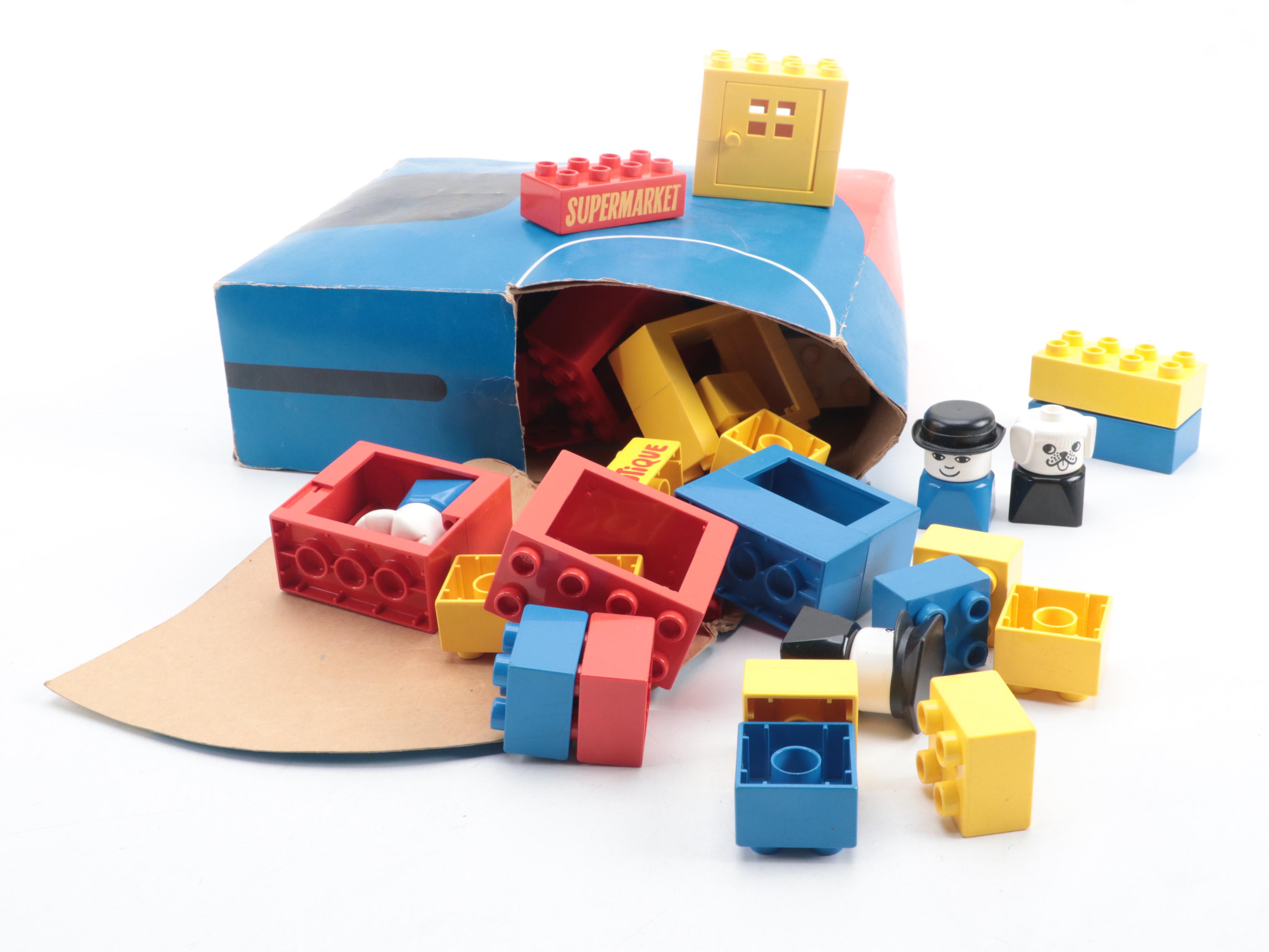 LEGO Duplo Building Blocks with Pony Boy Toy Pistol, Children's Books and Toys