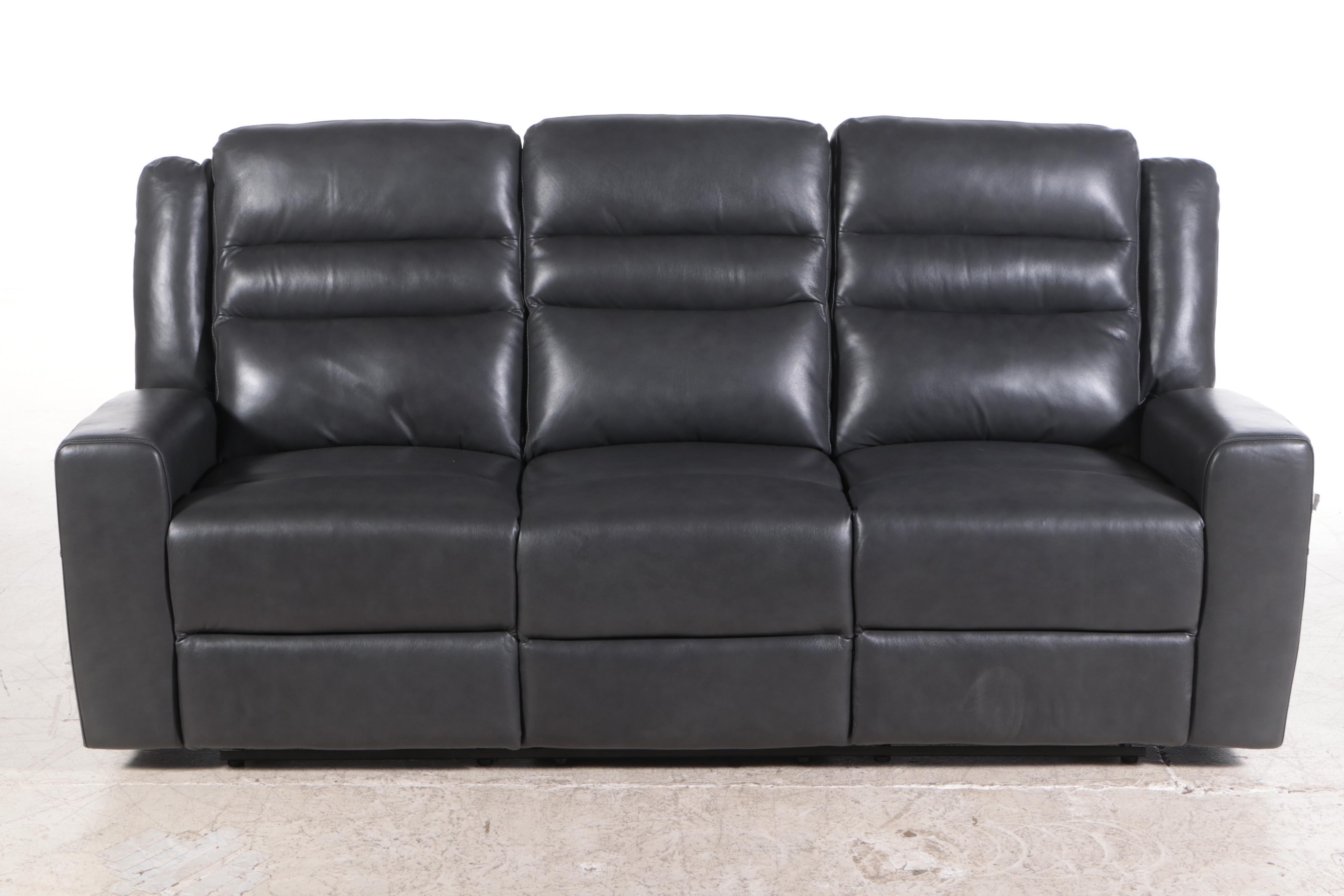 Member's Mark Easton Leather Reclining Sofa