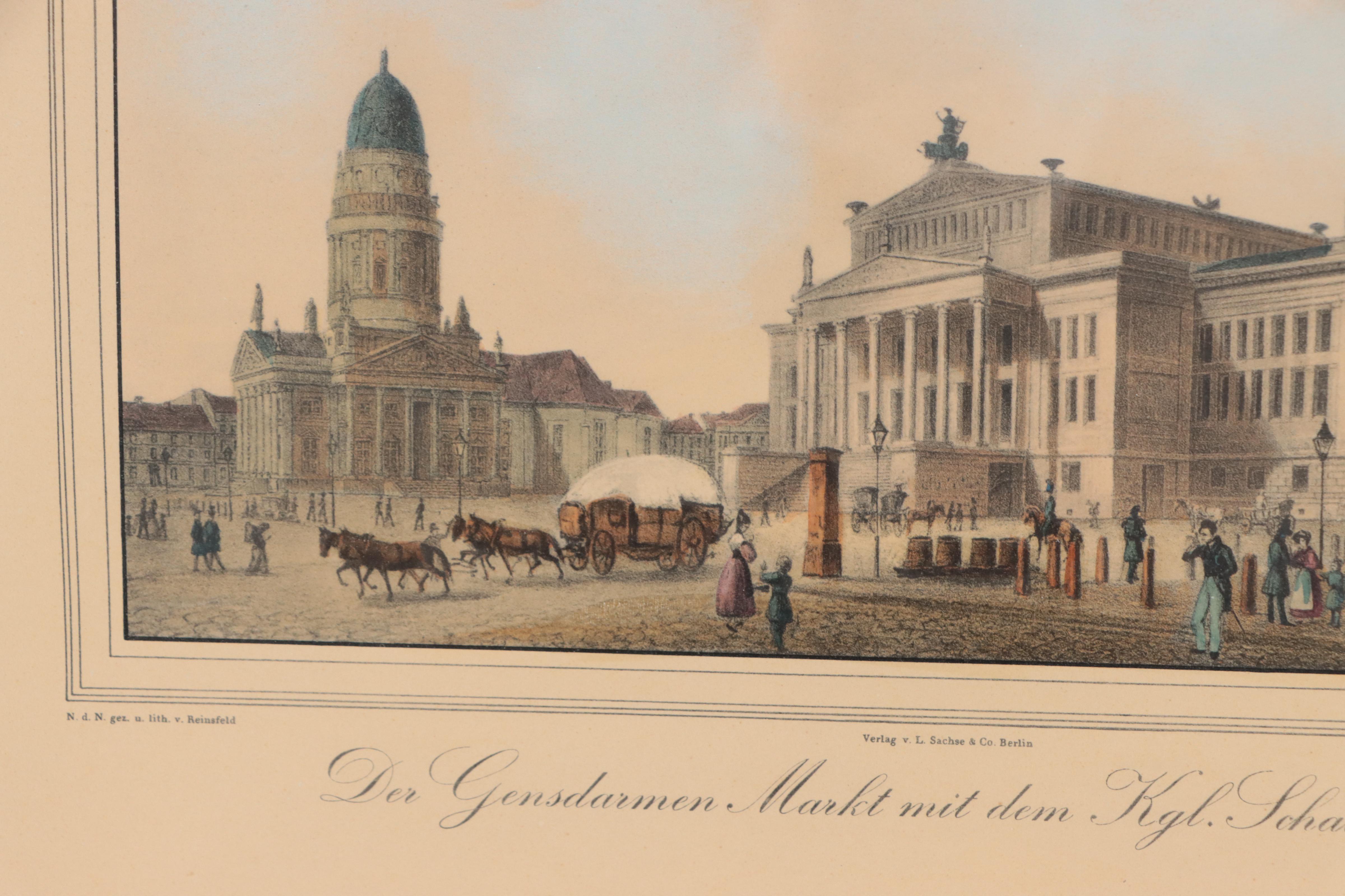 Hand-Colored Collotypes of Berlin, Germany