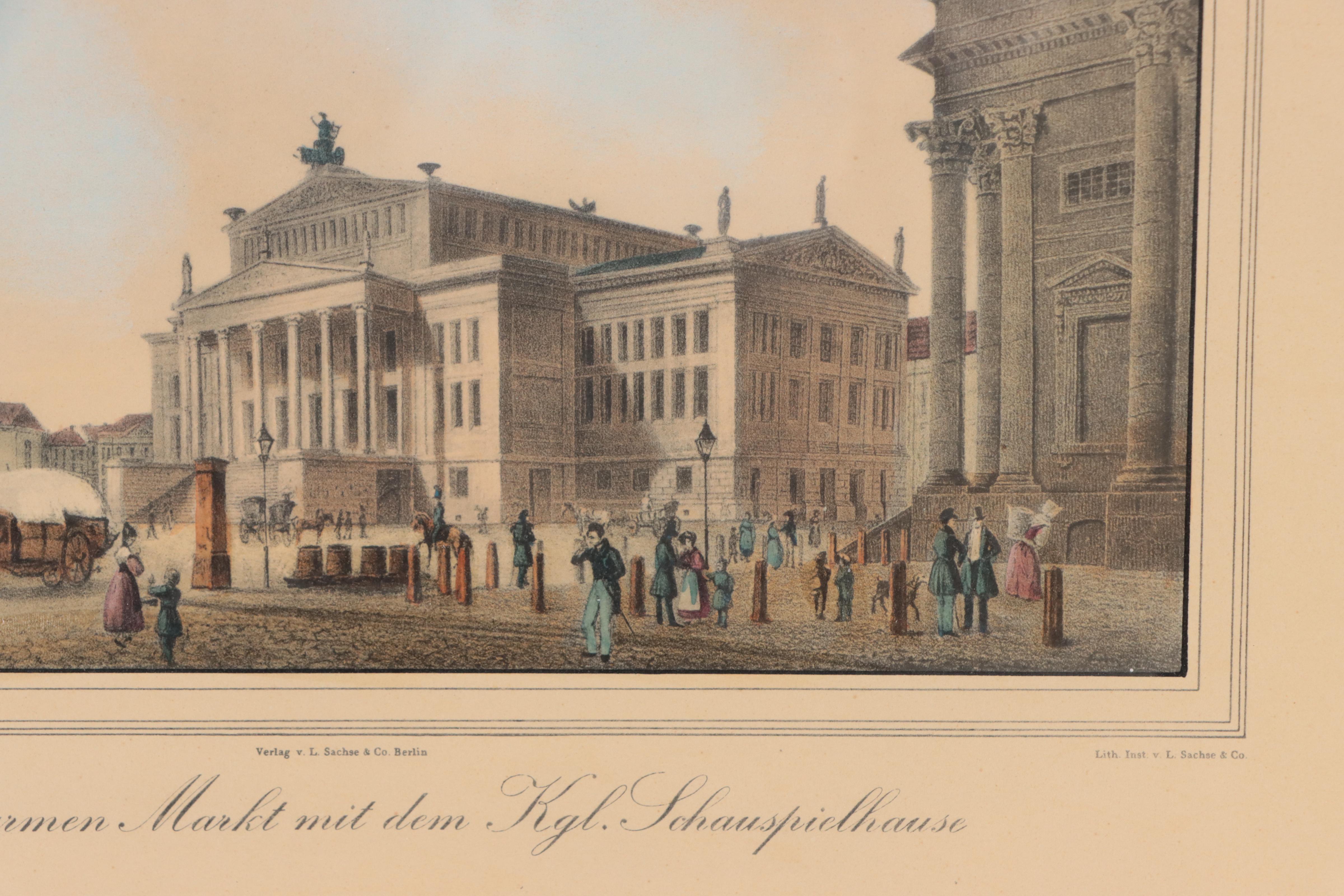 Hand-Colored Collotypes of Berlin, Germany