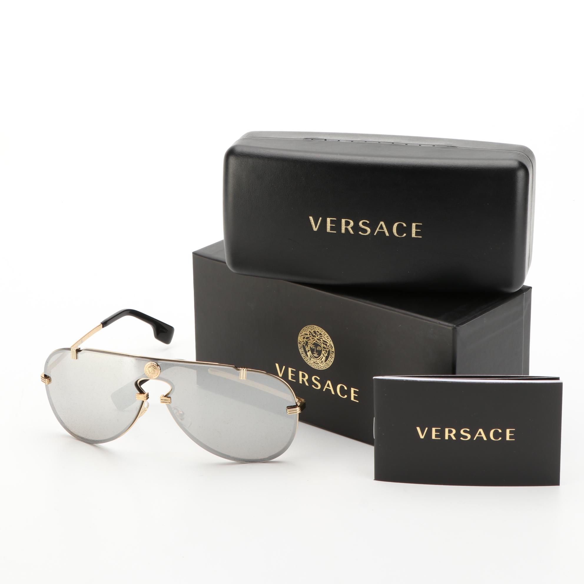 Versace 2243 Sunglasses with Case and Box