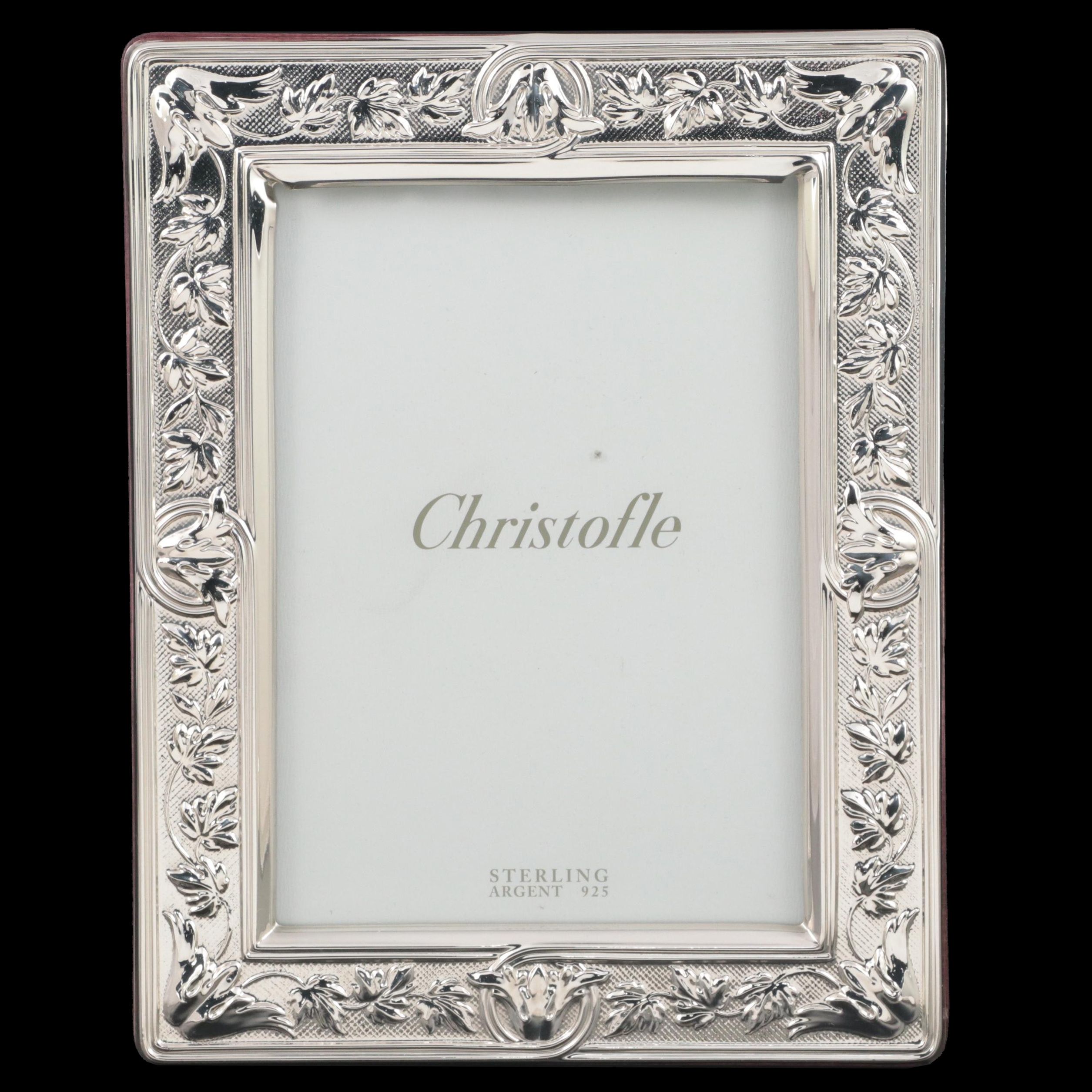 Christofle Sterling Silver Table Top Frame