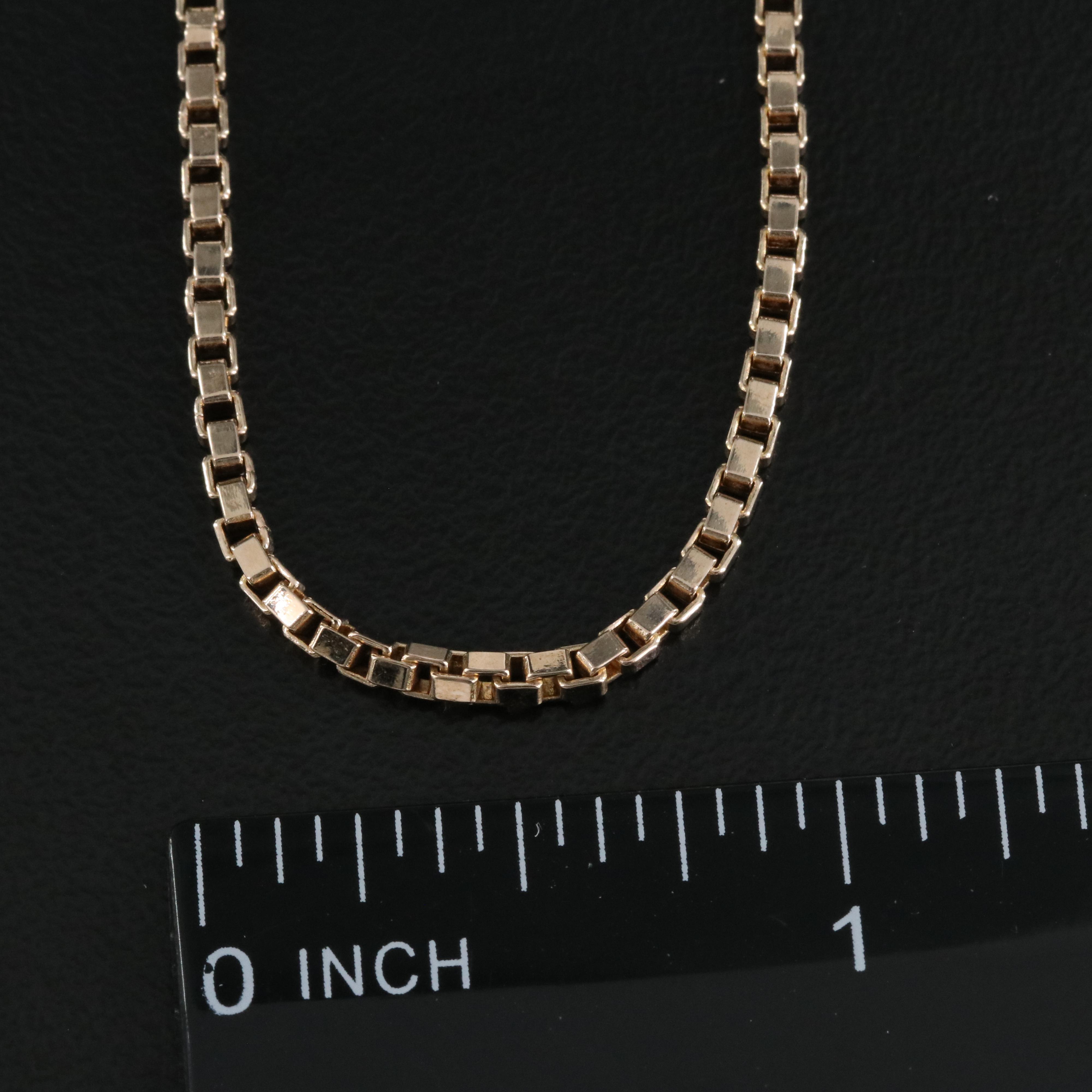 14K Box Chain