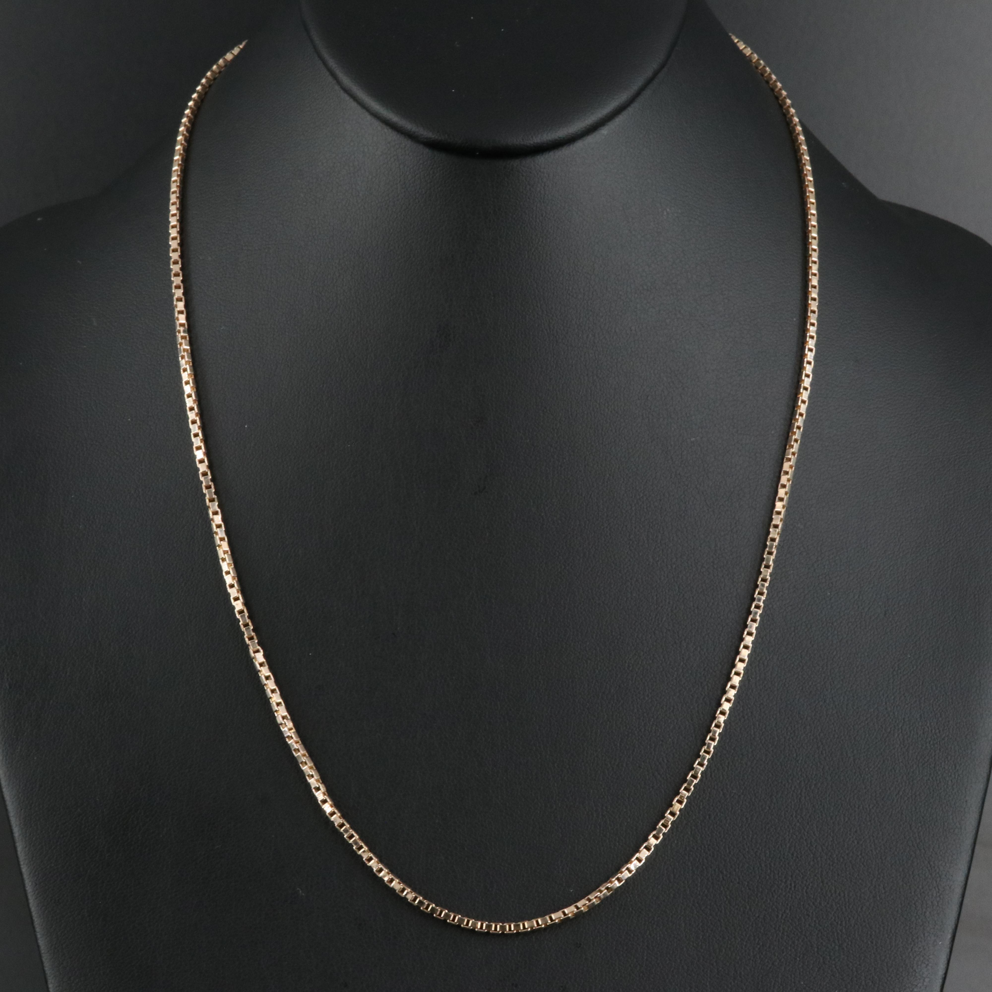 14K Box Chain